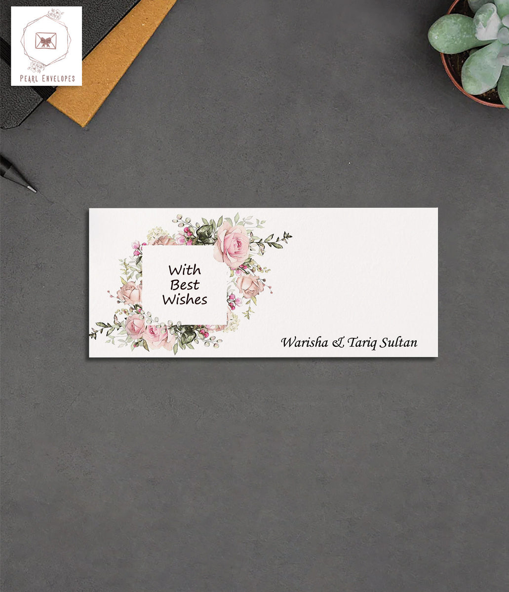 Premium Best Wishes Envelopes Pearl Envelopes