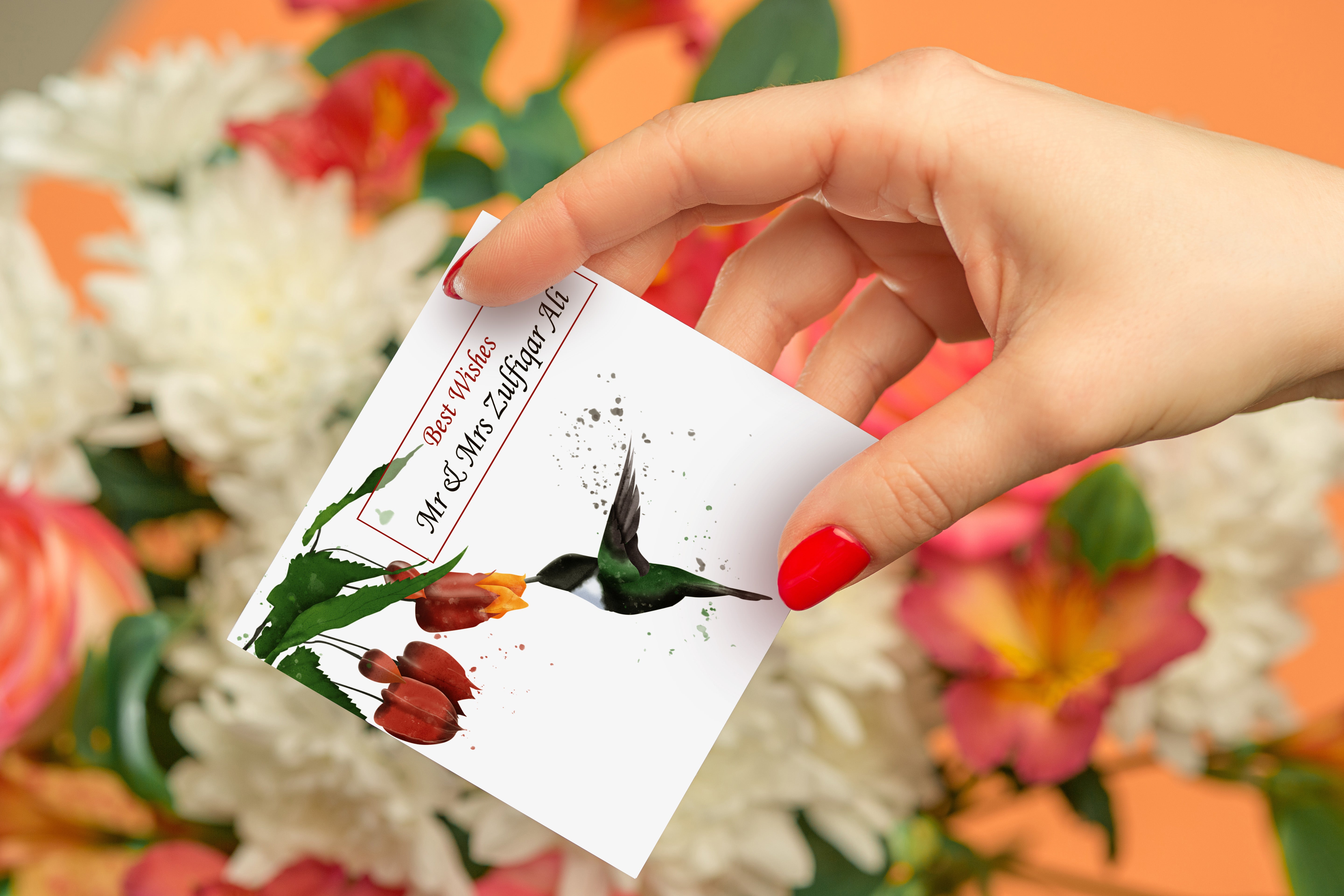 Chirping Petals Gift Card