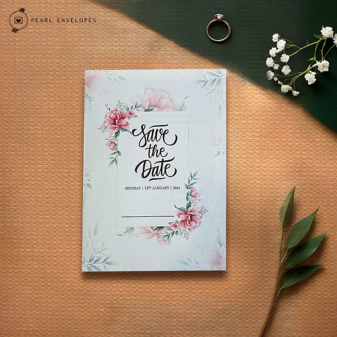 Lush Elegance – Wedding Card
