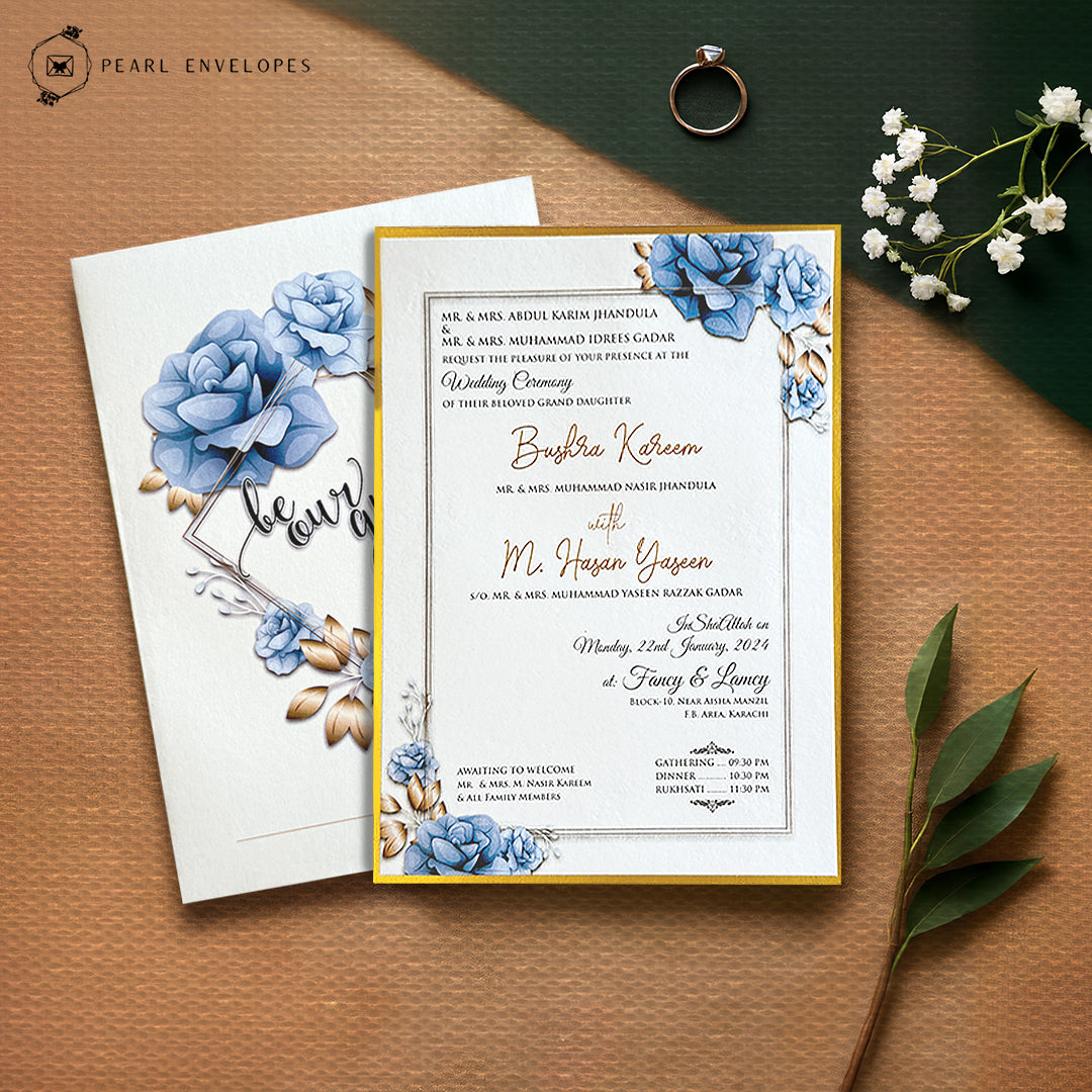 Floret Affair – Wedding Card