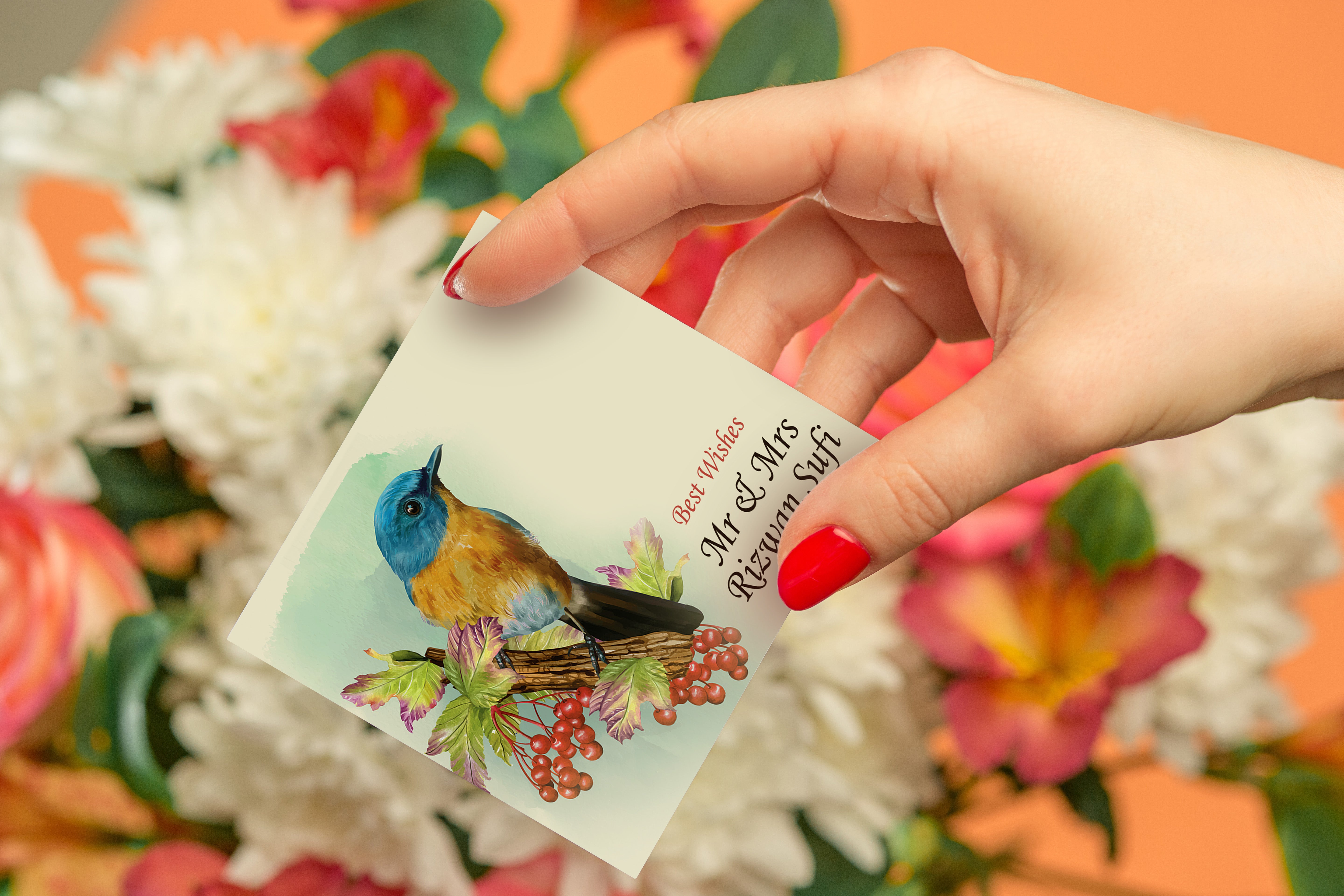 Blooming Birds Gift Card