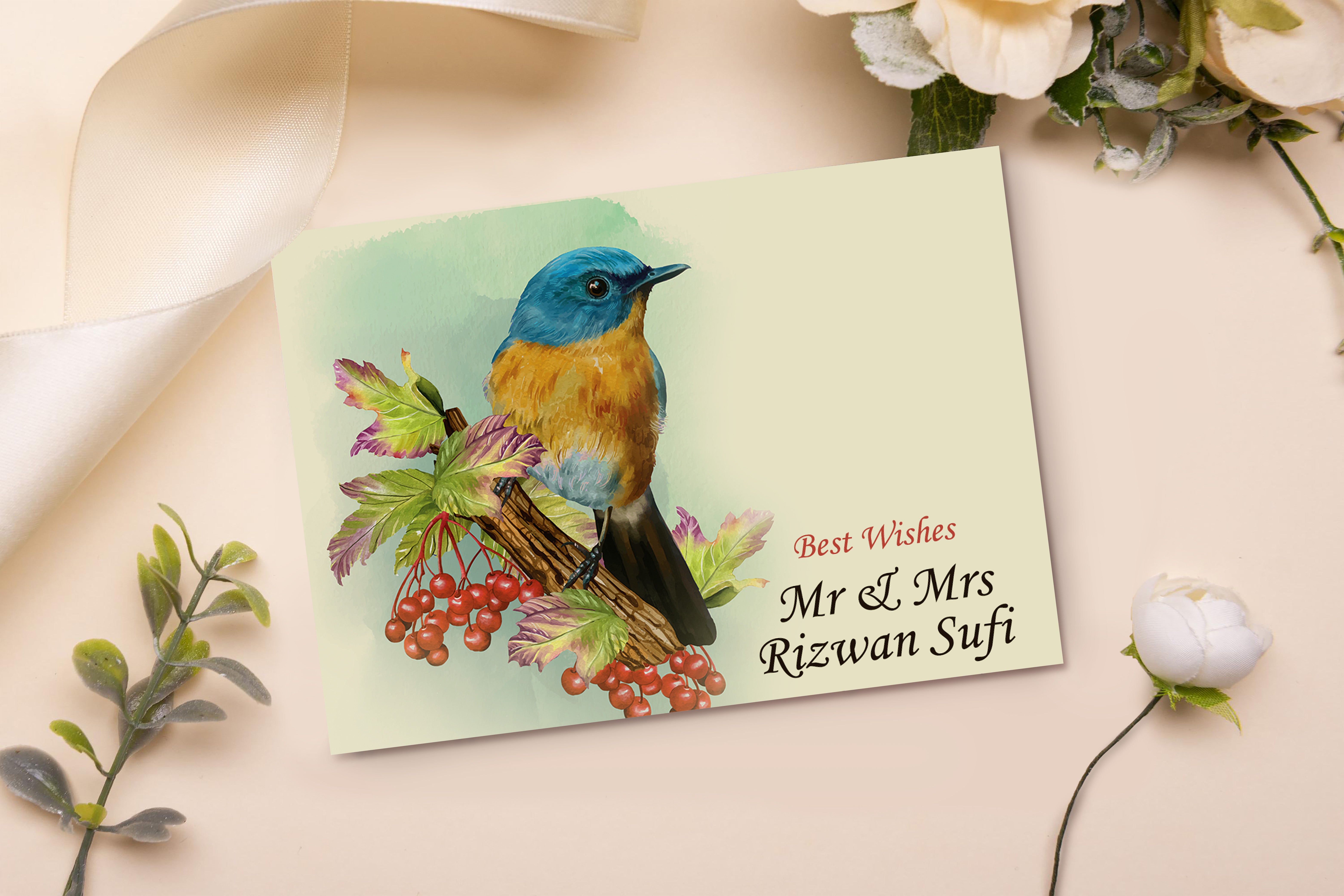 Blooming Birds Gift Card