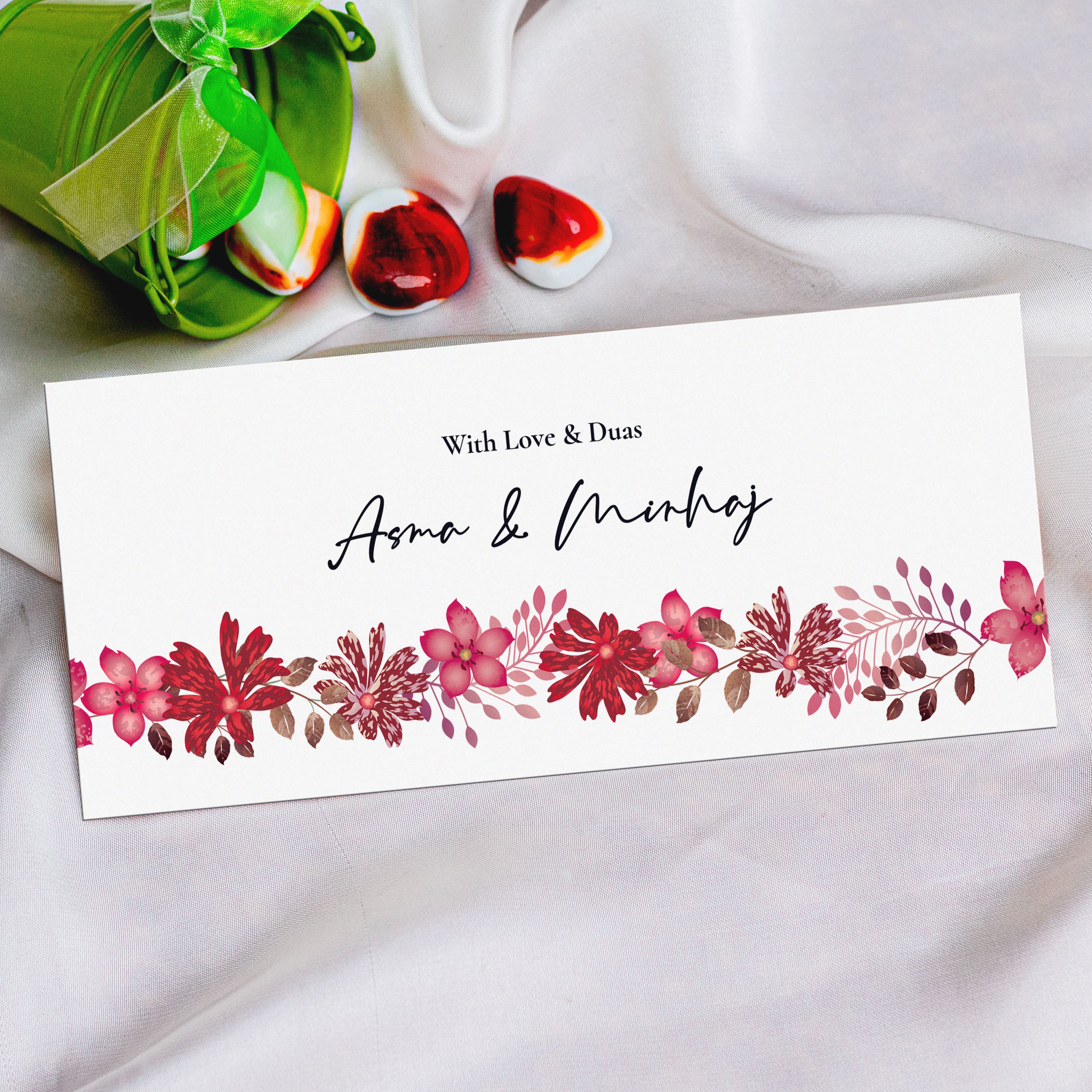 Blush Border Envelope