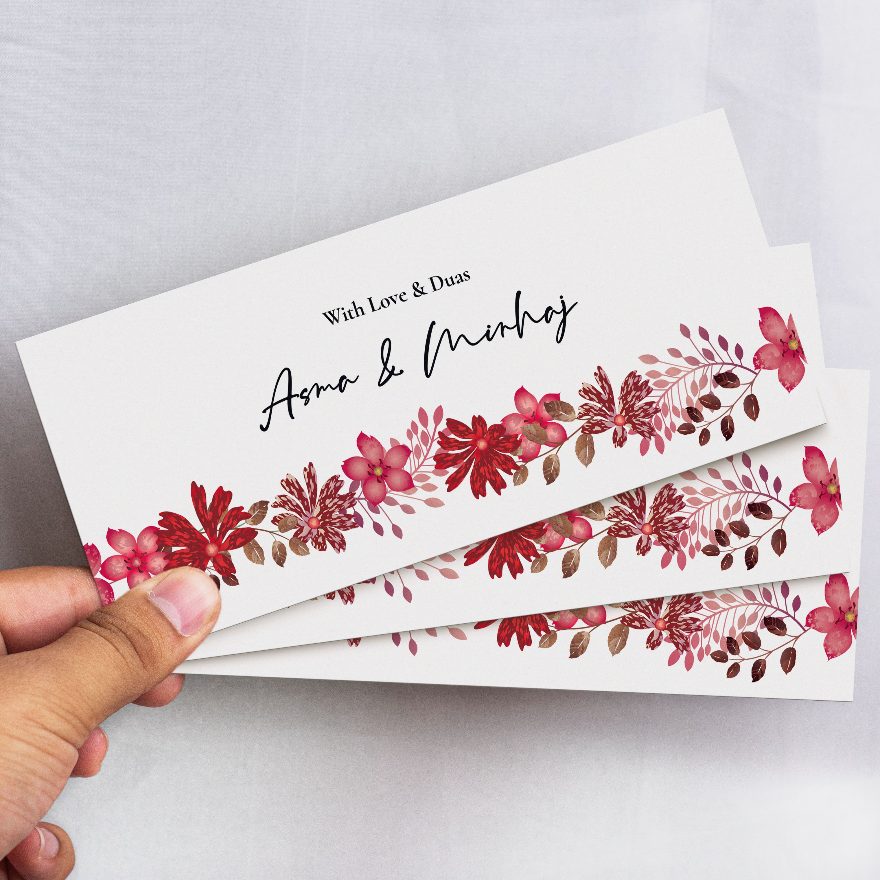 Blush Border Envelope