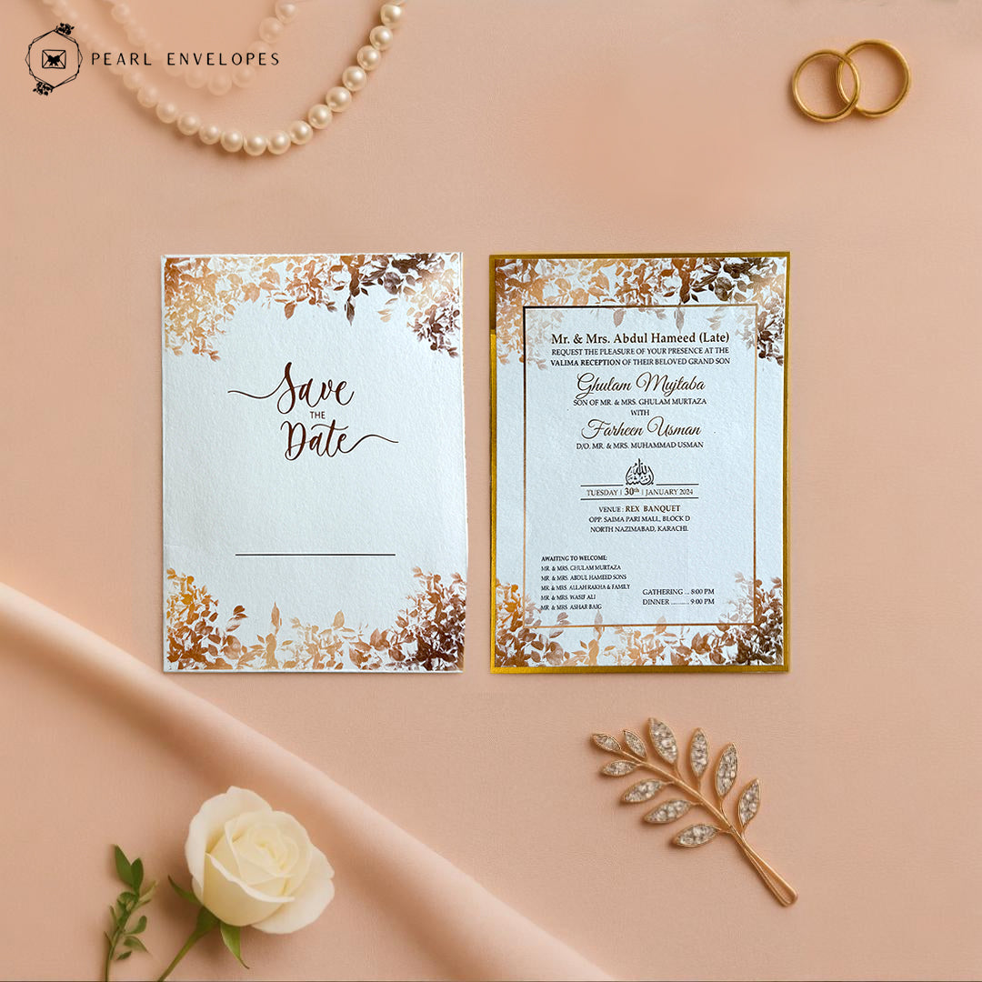 Royal Script – Wedding Card