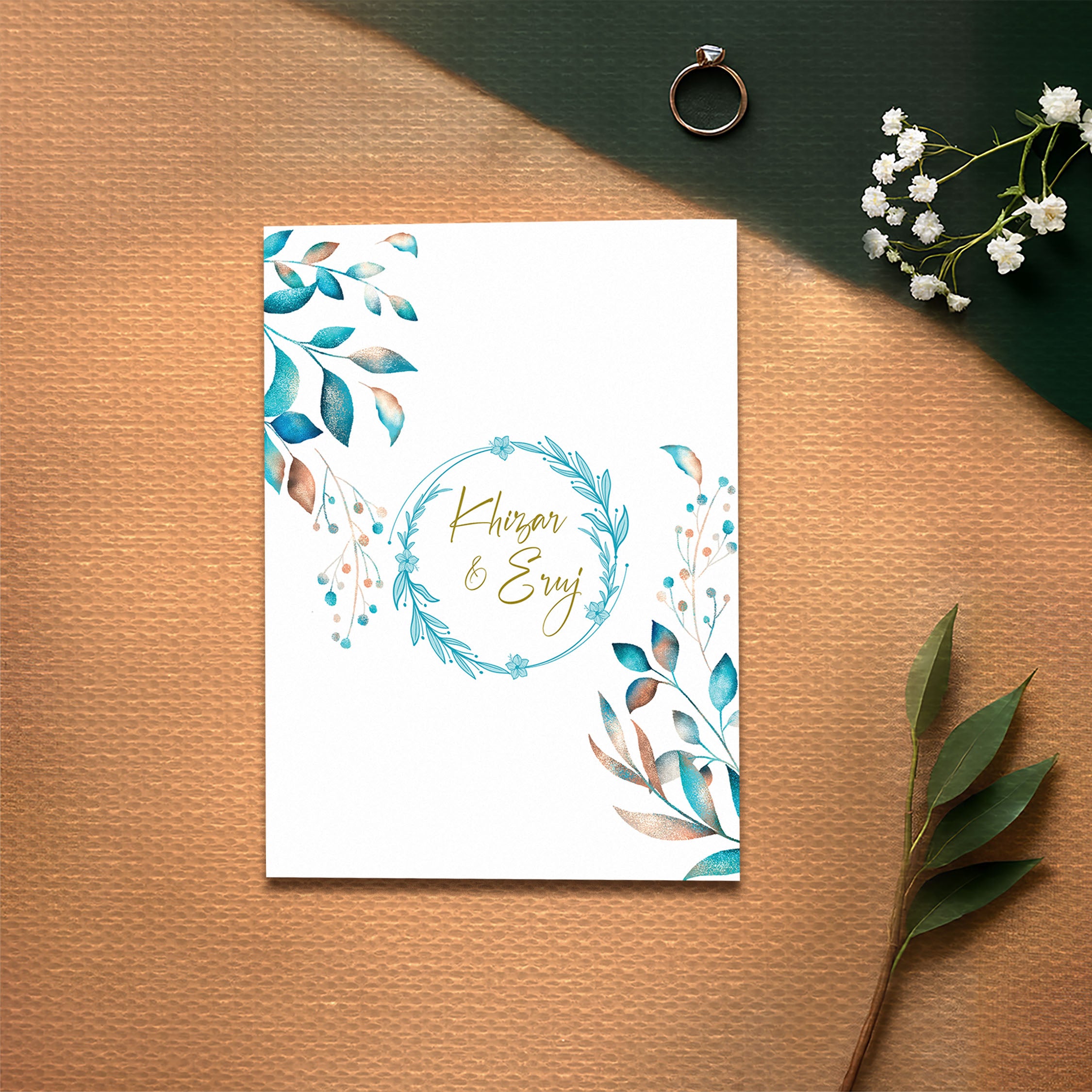 Blue Meadow – Wedding Card