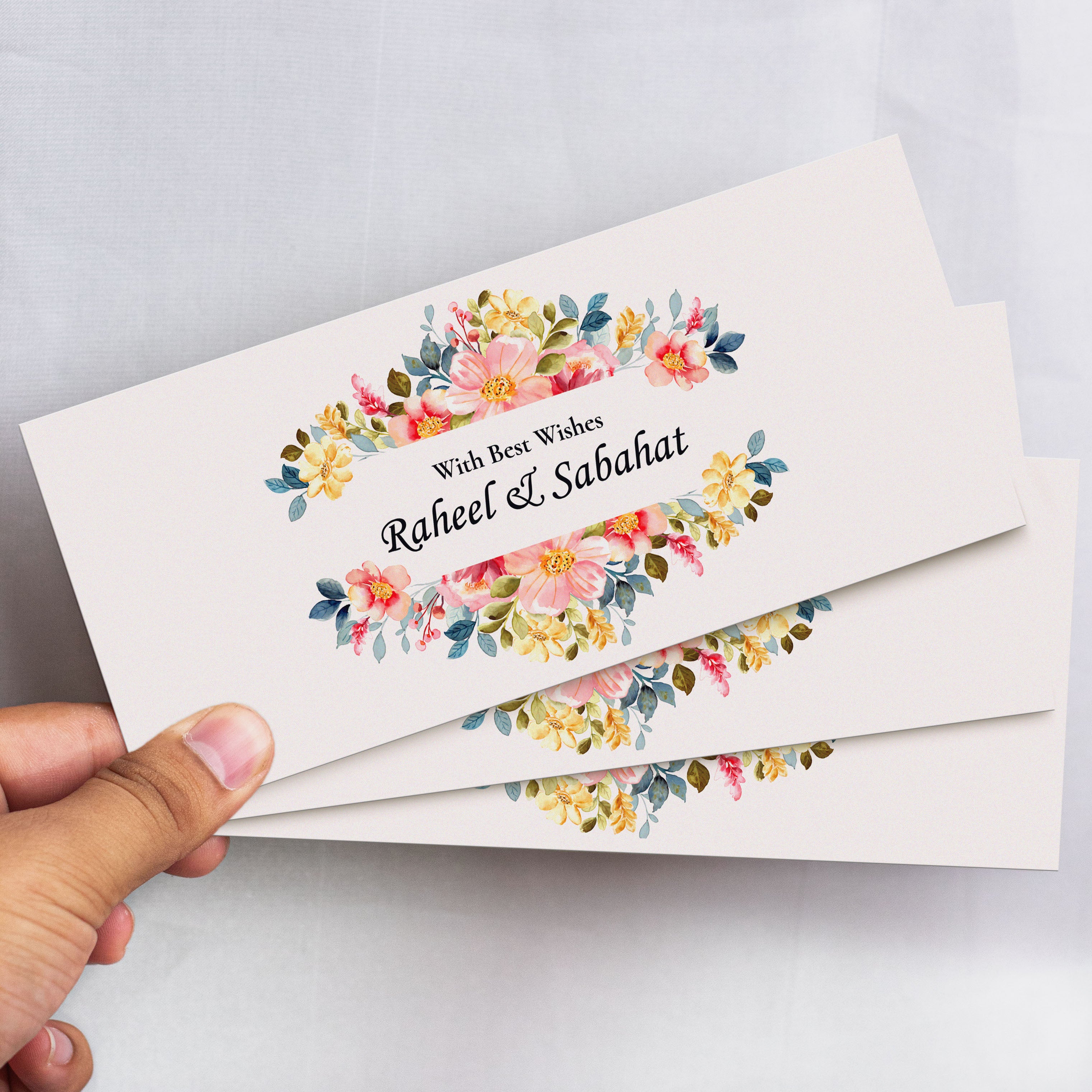 Bloom Note Envelope