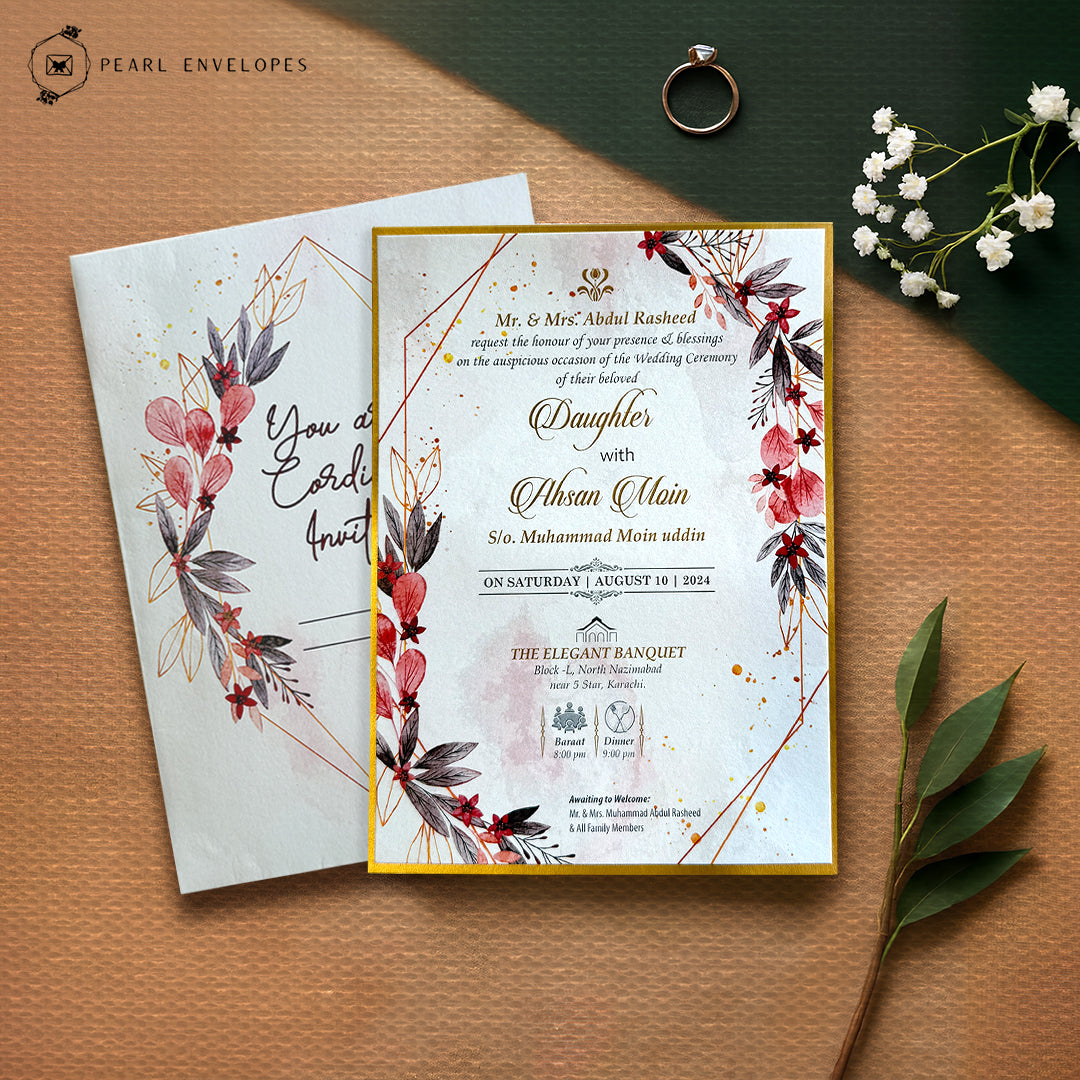 Minimal Luxe – Wedding Card