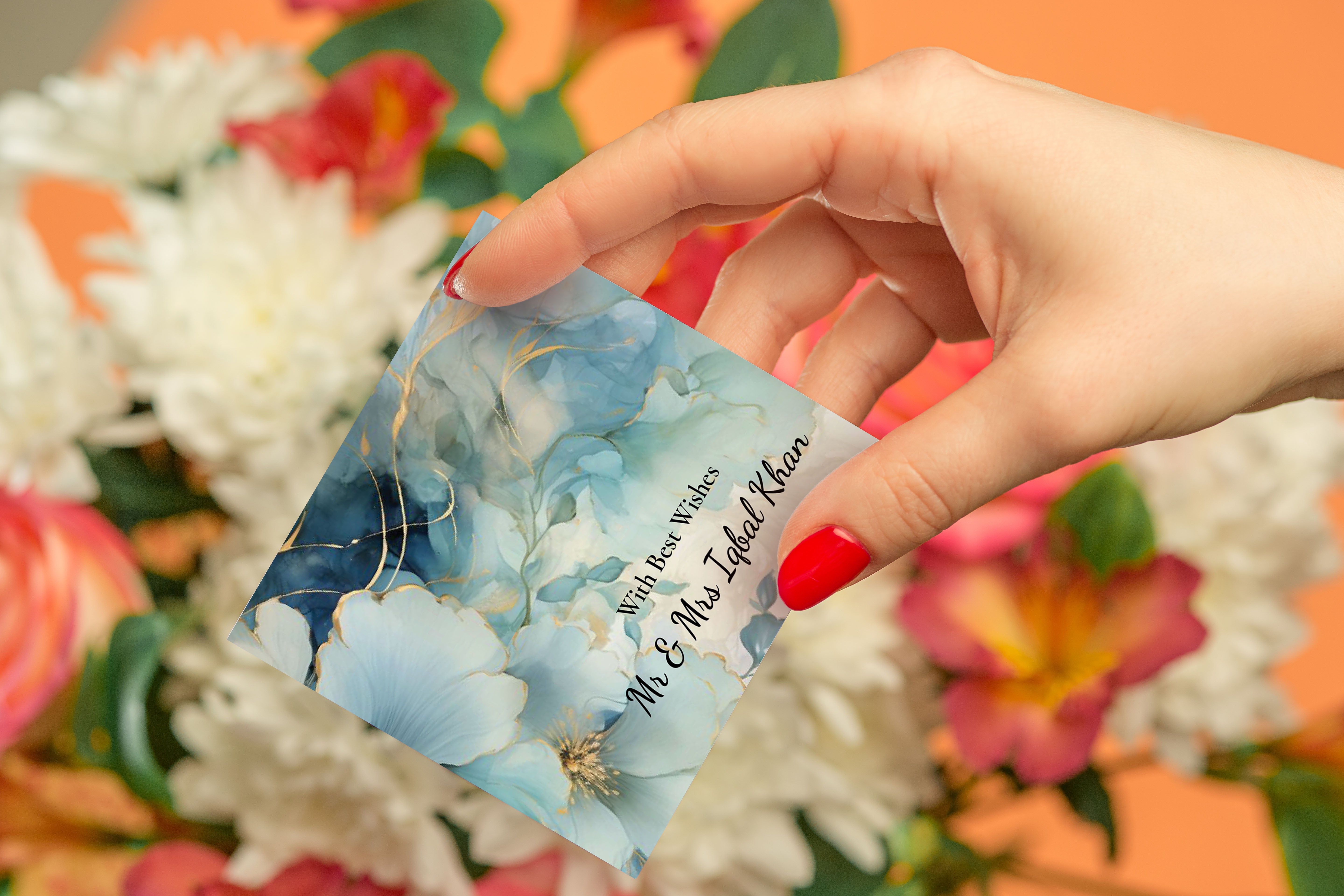 Blue Bloom Gift Card