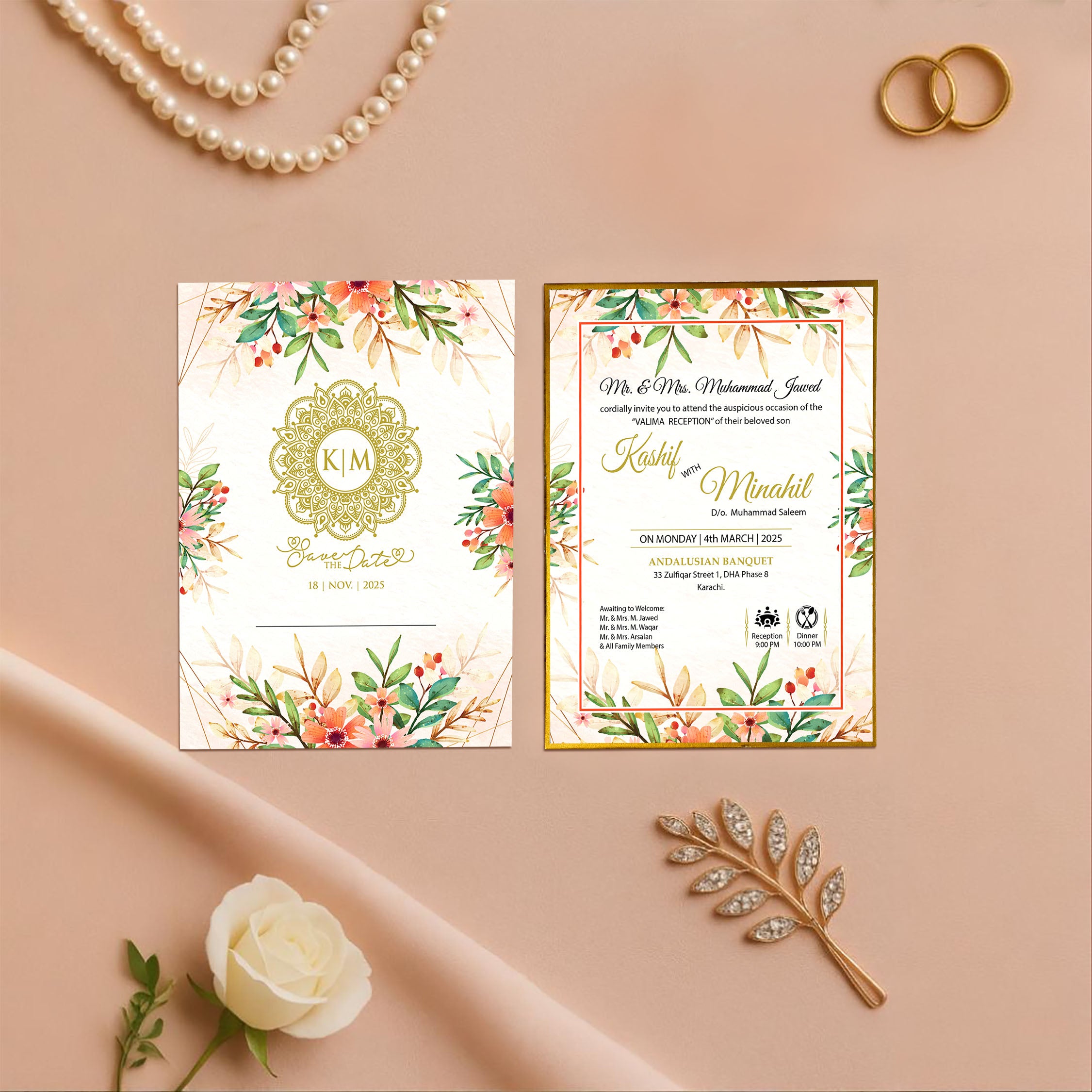 Royal Affair – Wedding Card