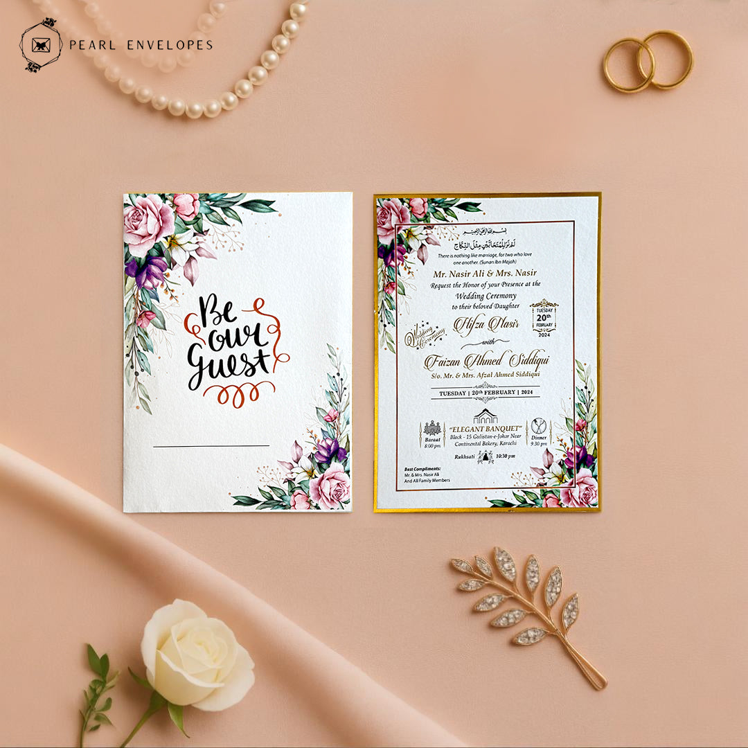 Spring Union – Wedding Card