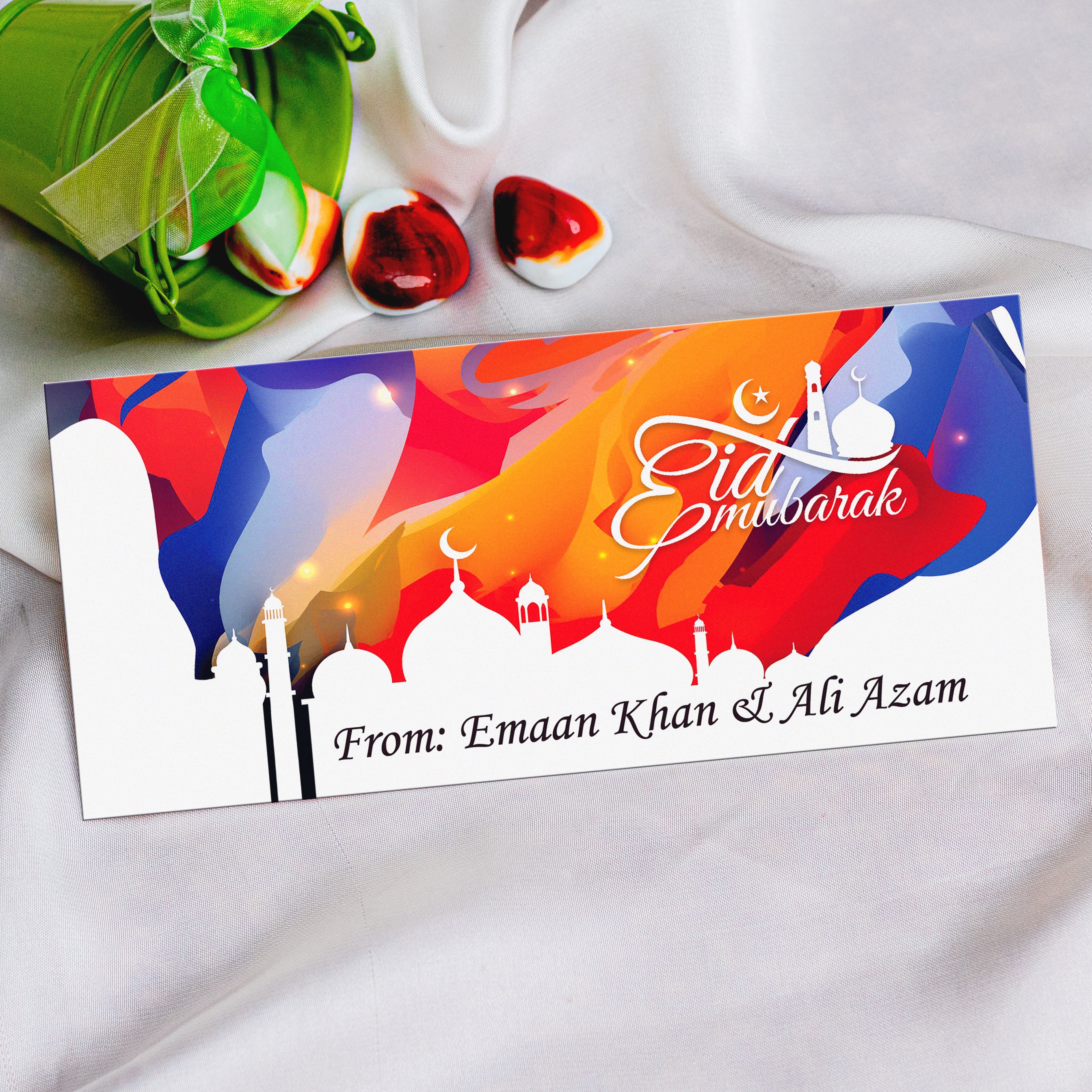 Graceful Eid Mubarak Envelope