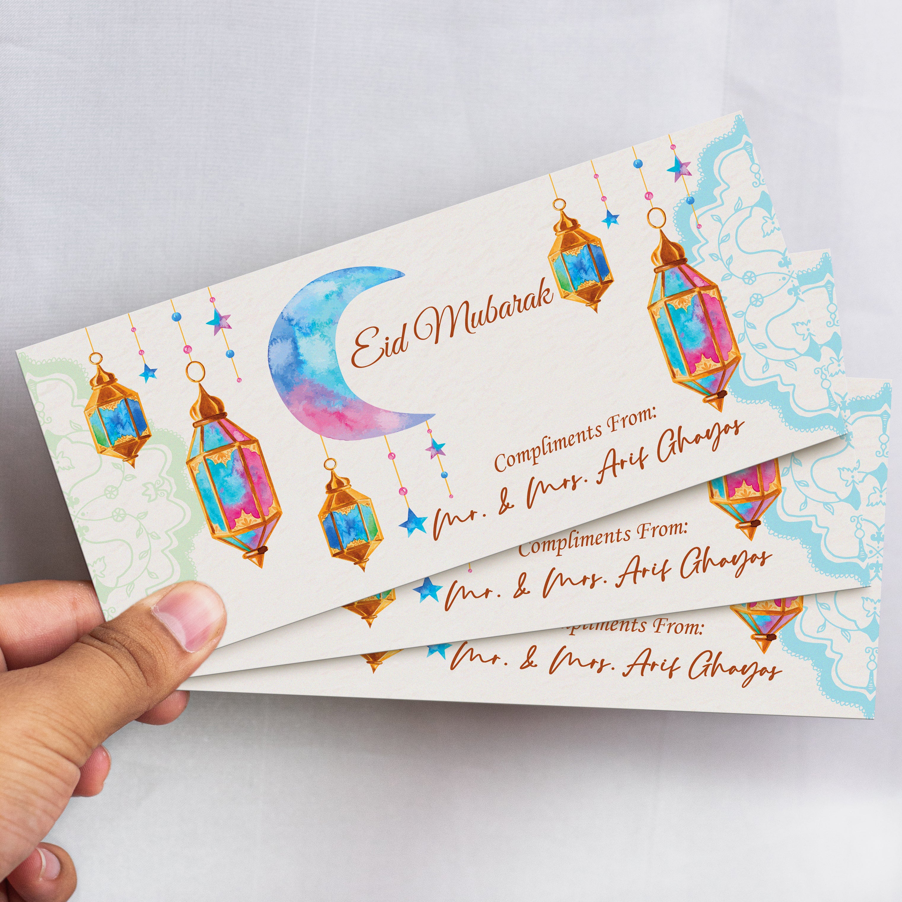 Radiant Eid Mubarak Envelope