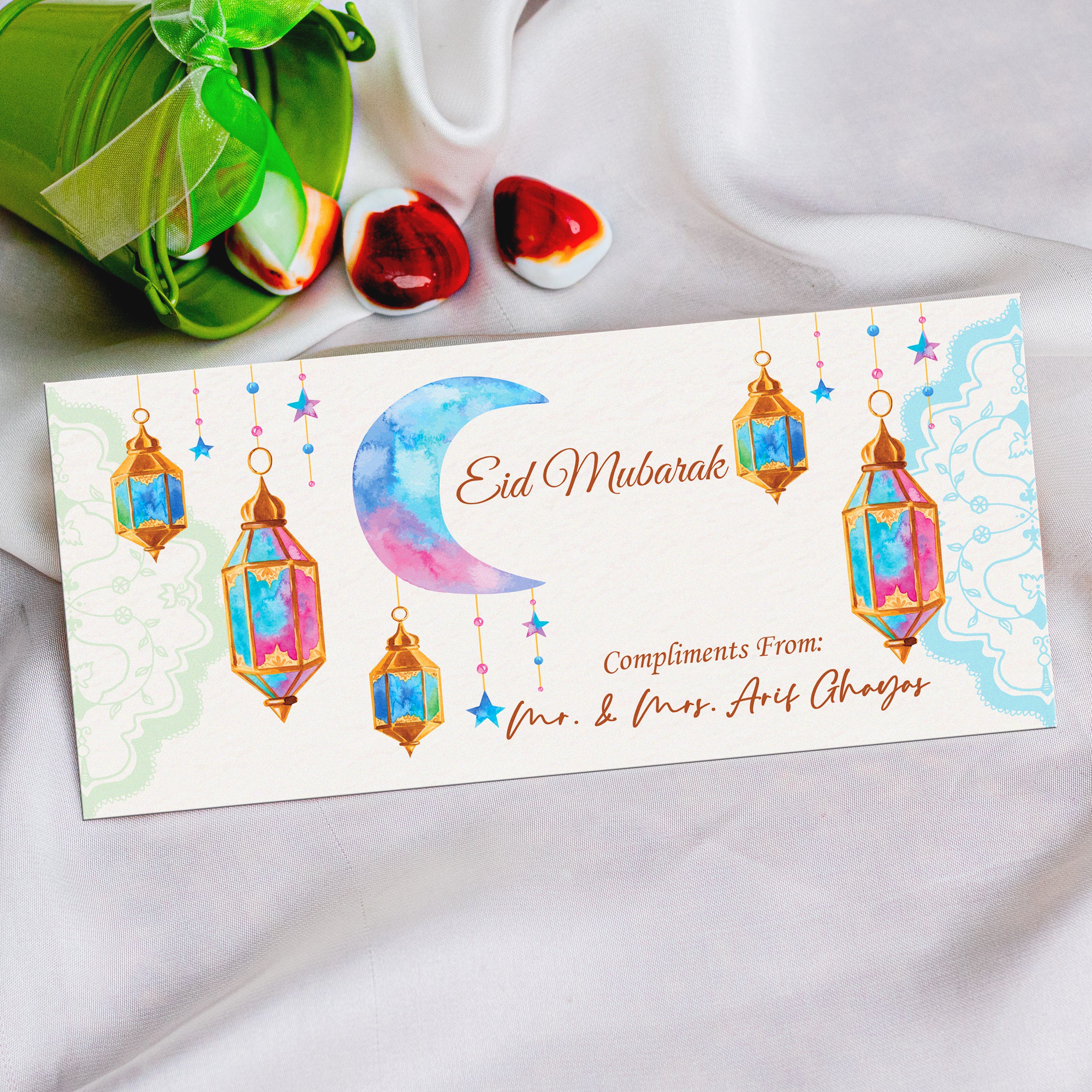 Radiant Eid Mubarak Envelope