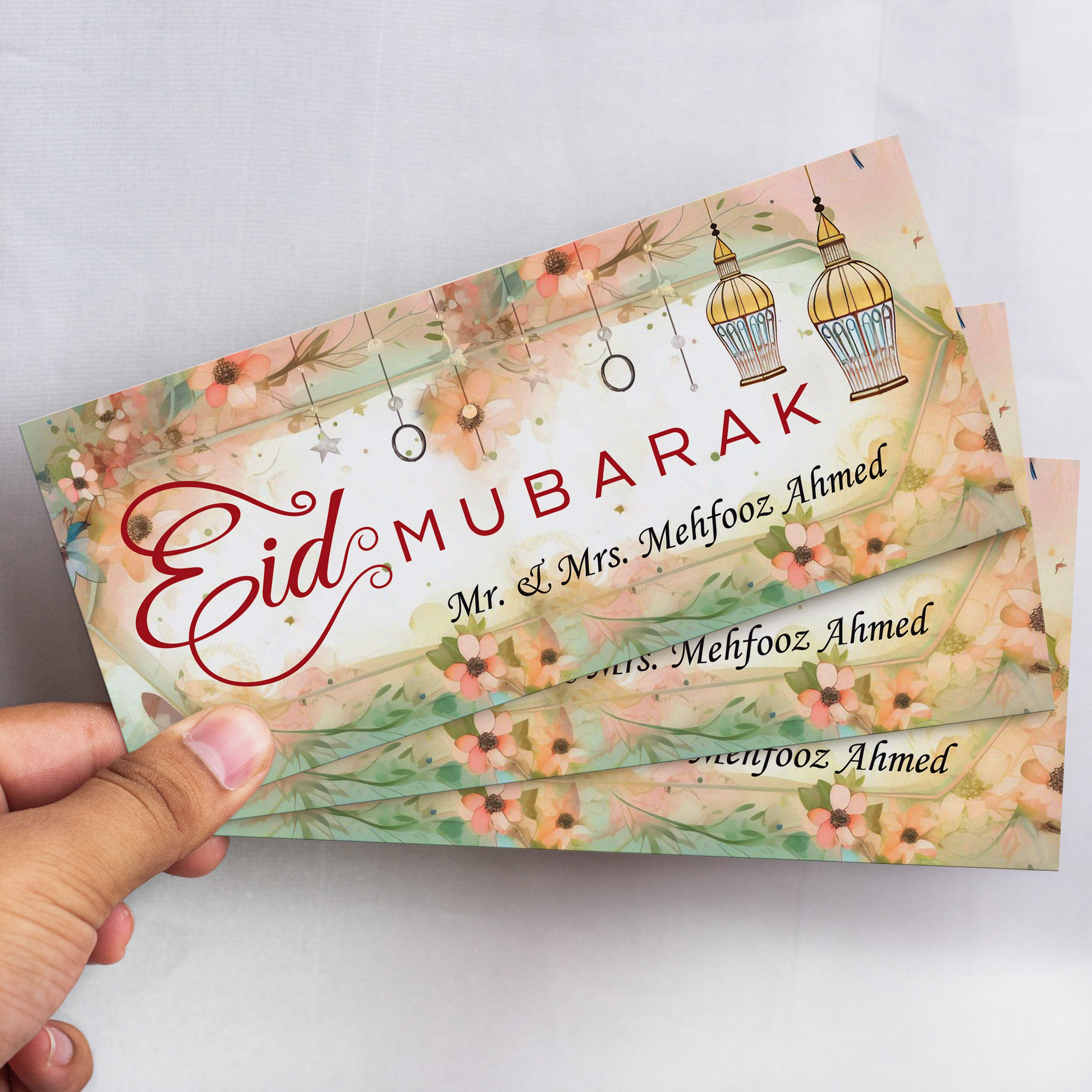 Luxurious Eid Mubarak Envelope