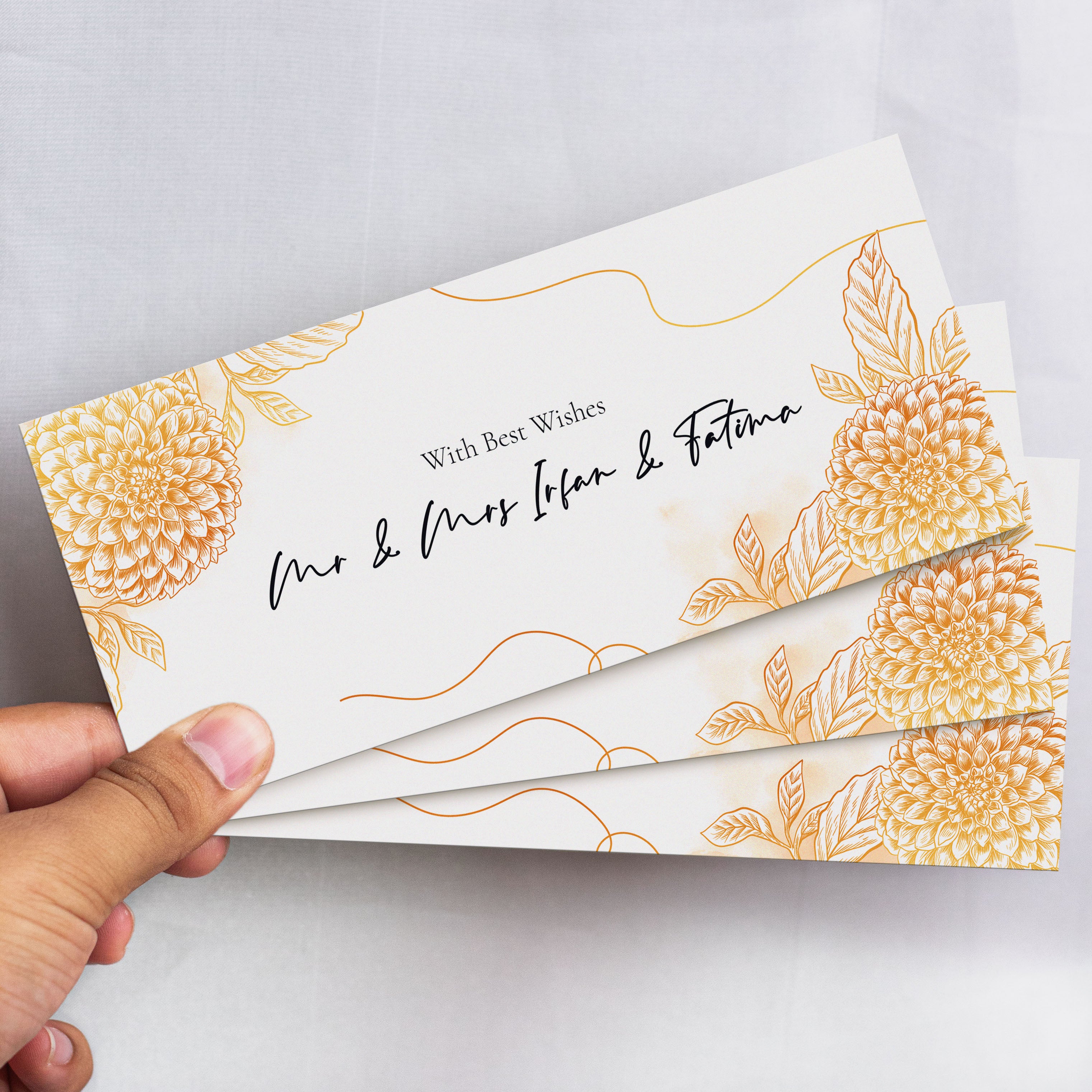 Golden Veins Envelope