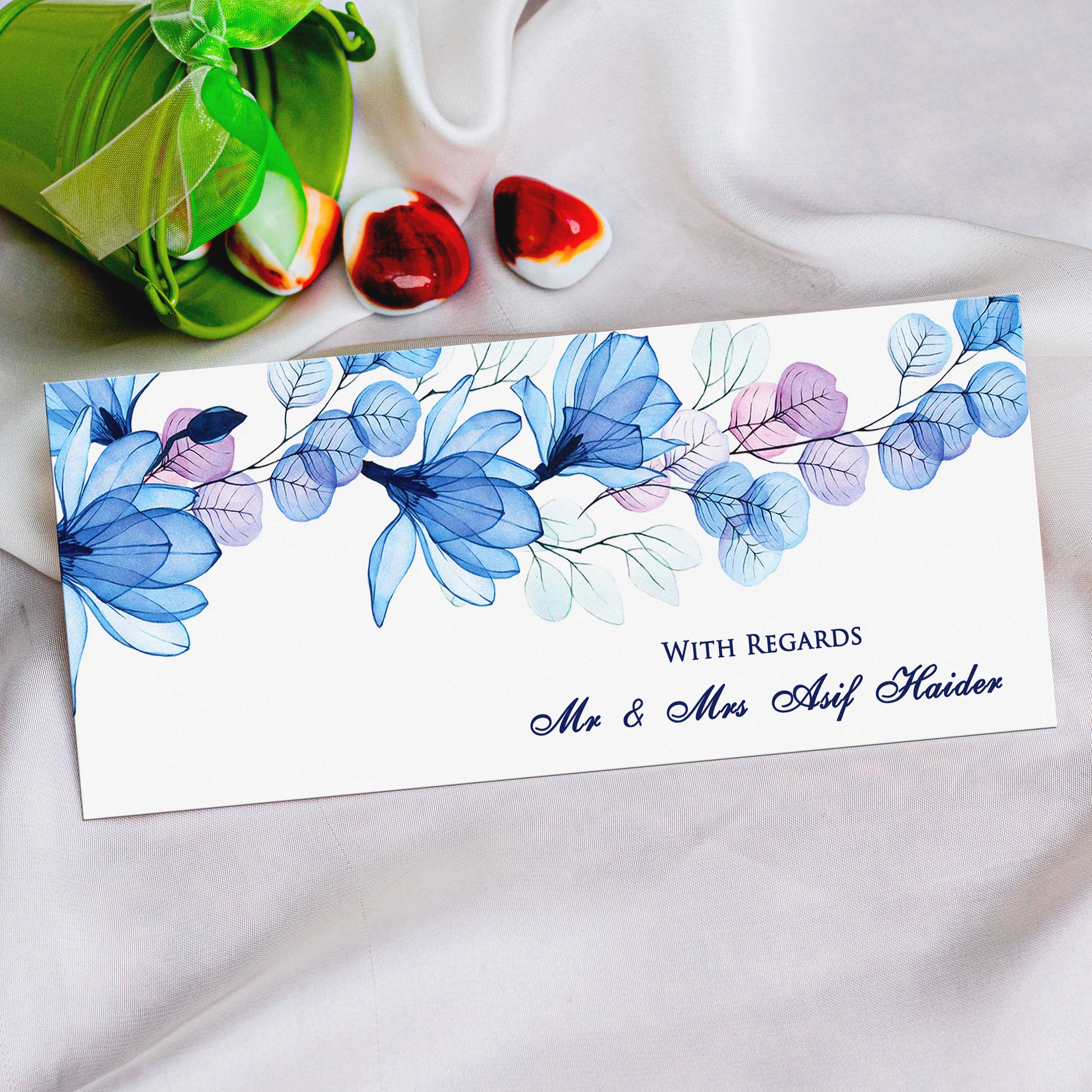 Blue Canopy Envelope