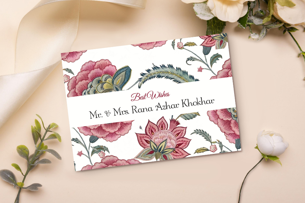 Enchanting Floral Gift Card
