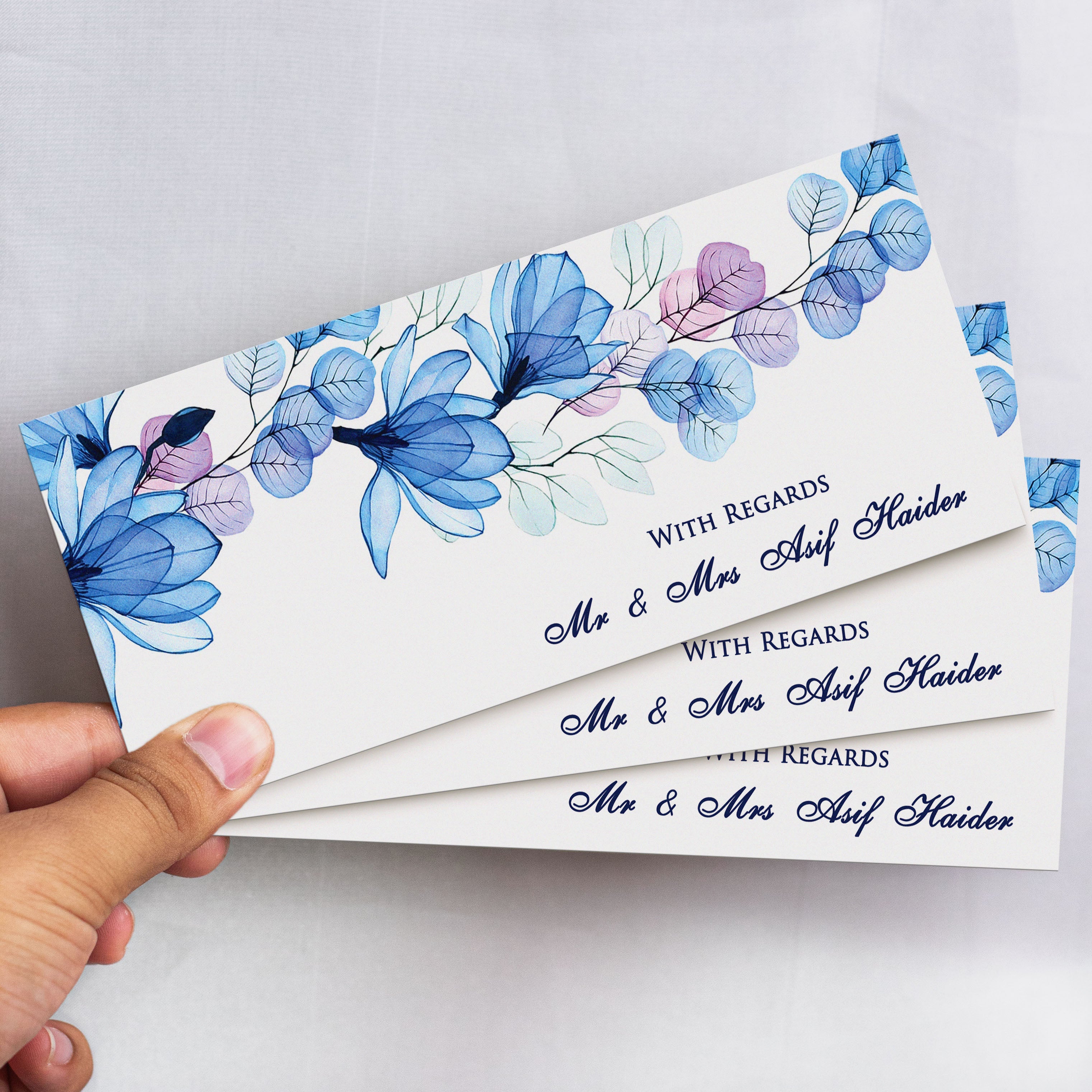 Blue Canopy Envelope
