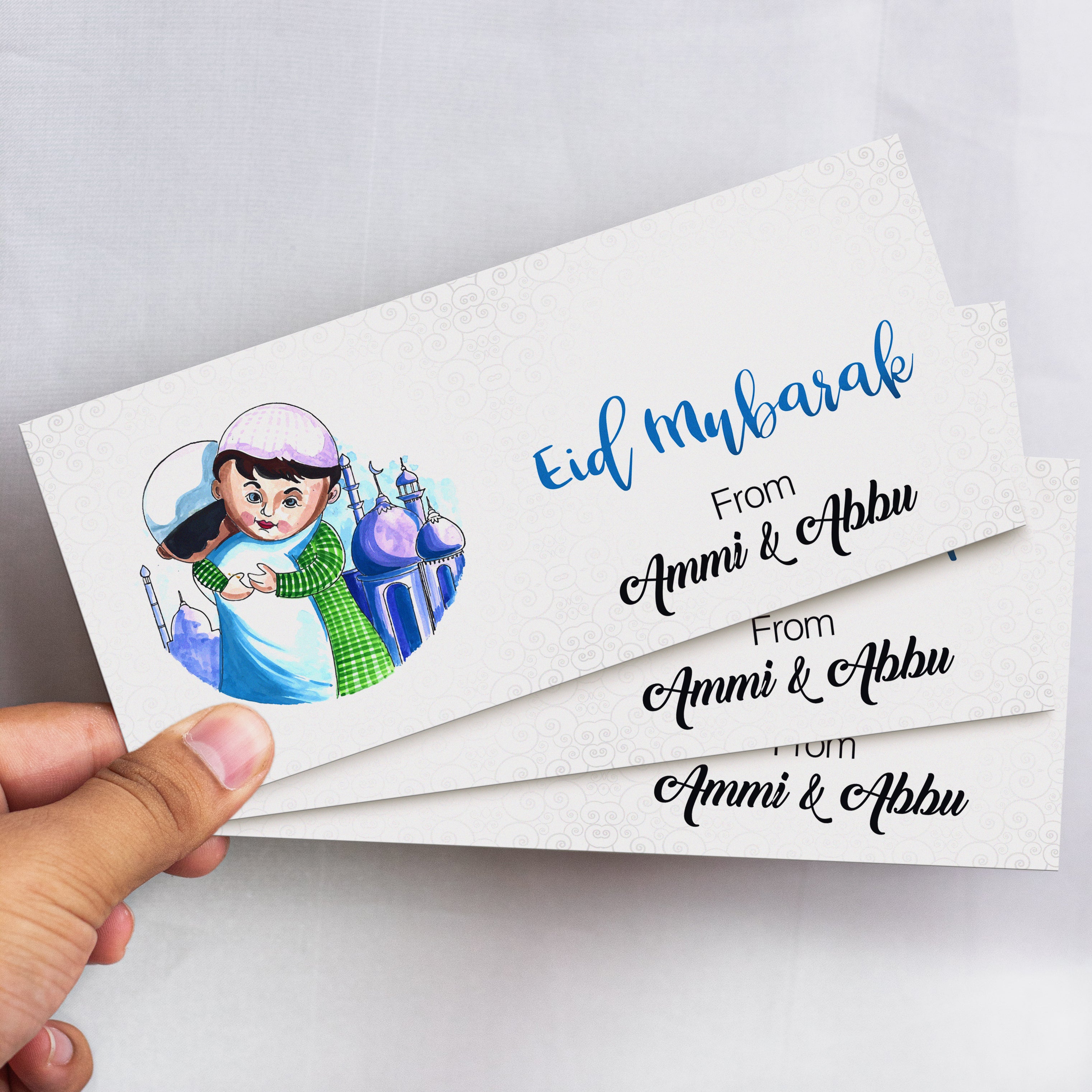 Eid Mubarak Envelope For Toddlers