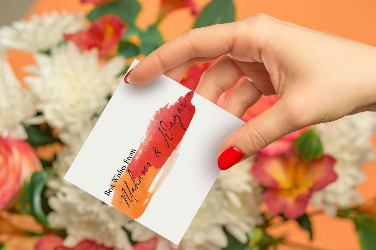 Color Splash Gift Card – Pearl Envelopes