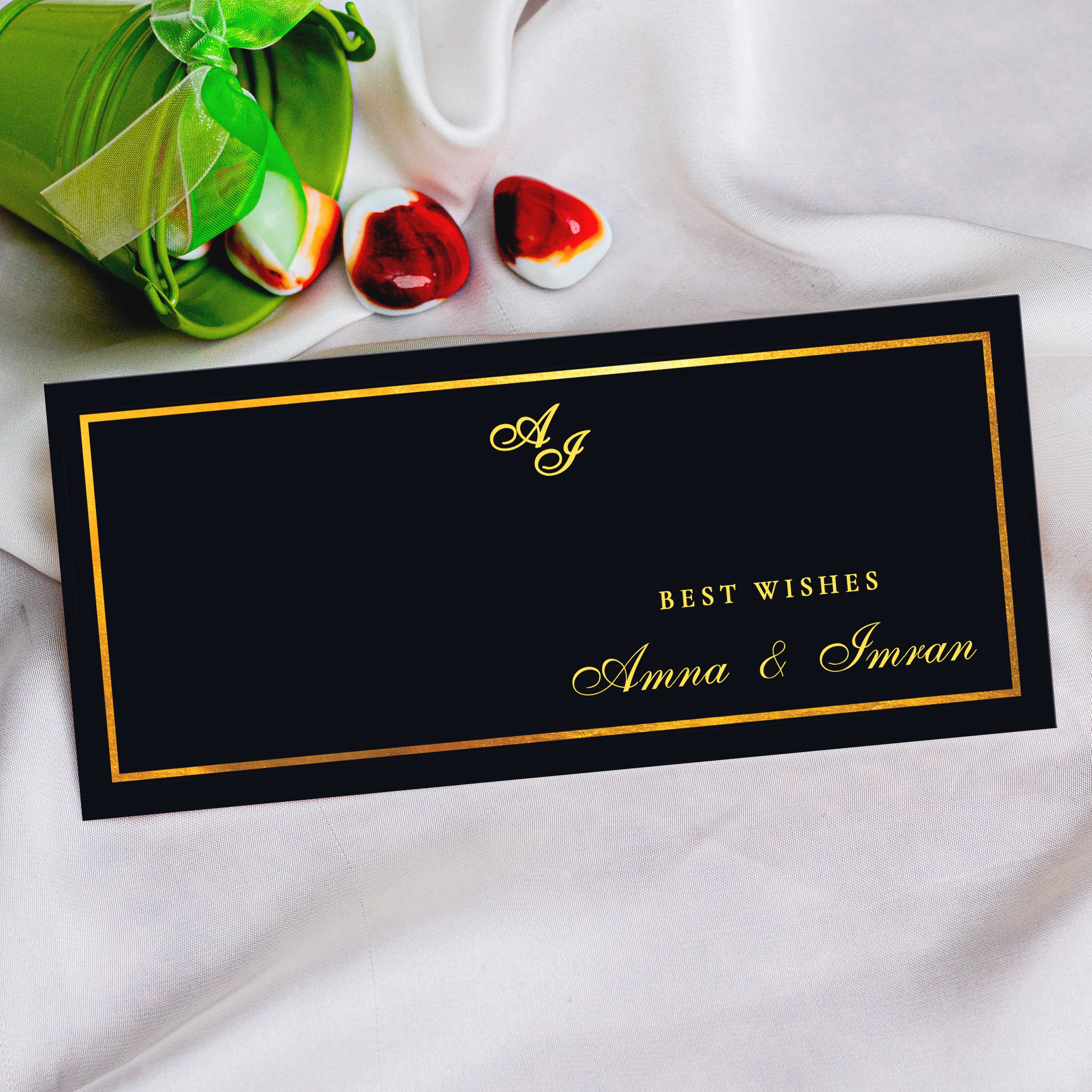 Luxury Thin Gold Foil envelope