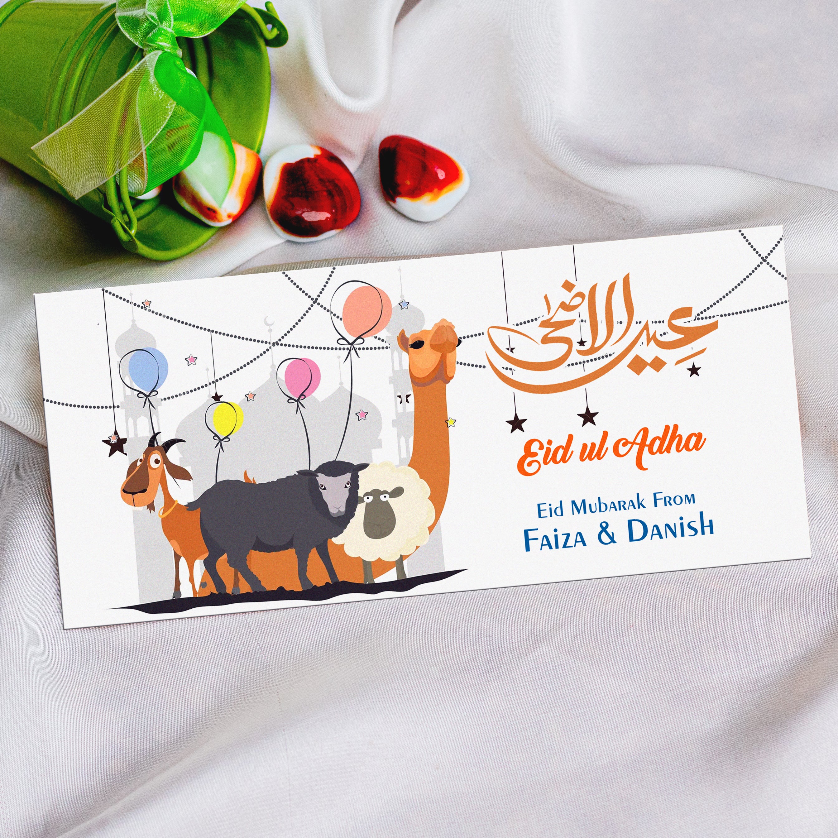 Eid-ul-Adha Colorful Printed Envelope