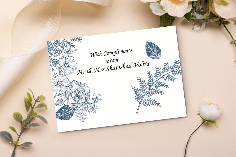 Floral Fusion  Gift Card