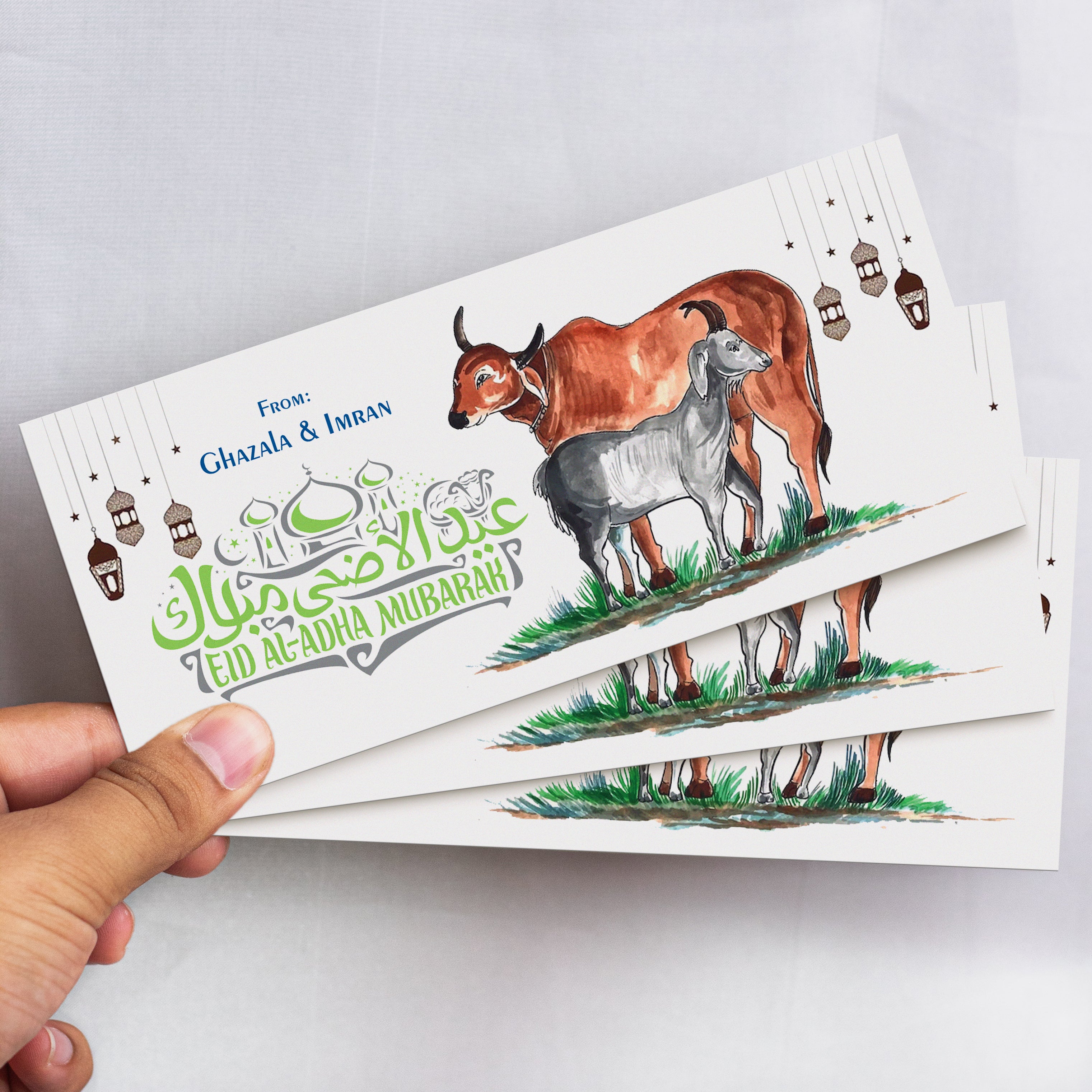 Decorative Eid-ul-Adha Printed Envelope