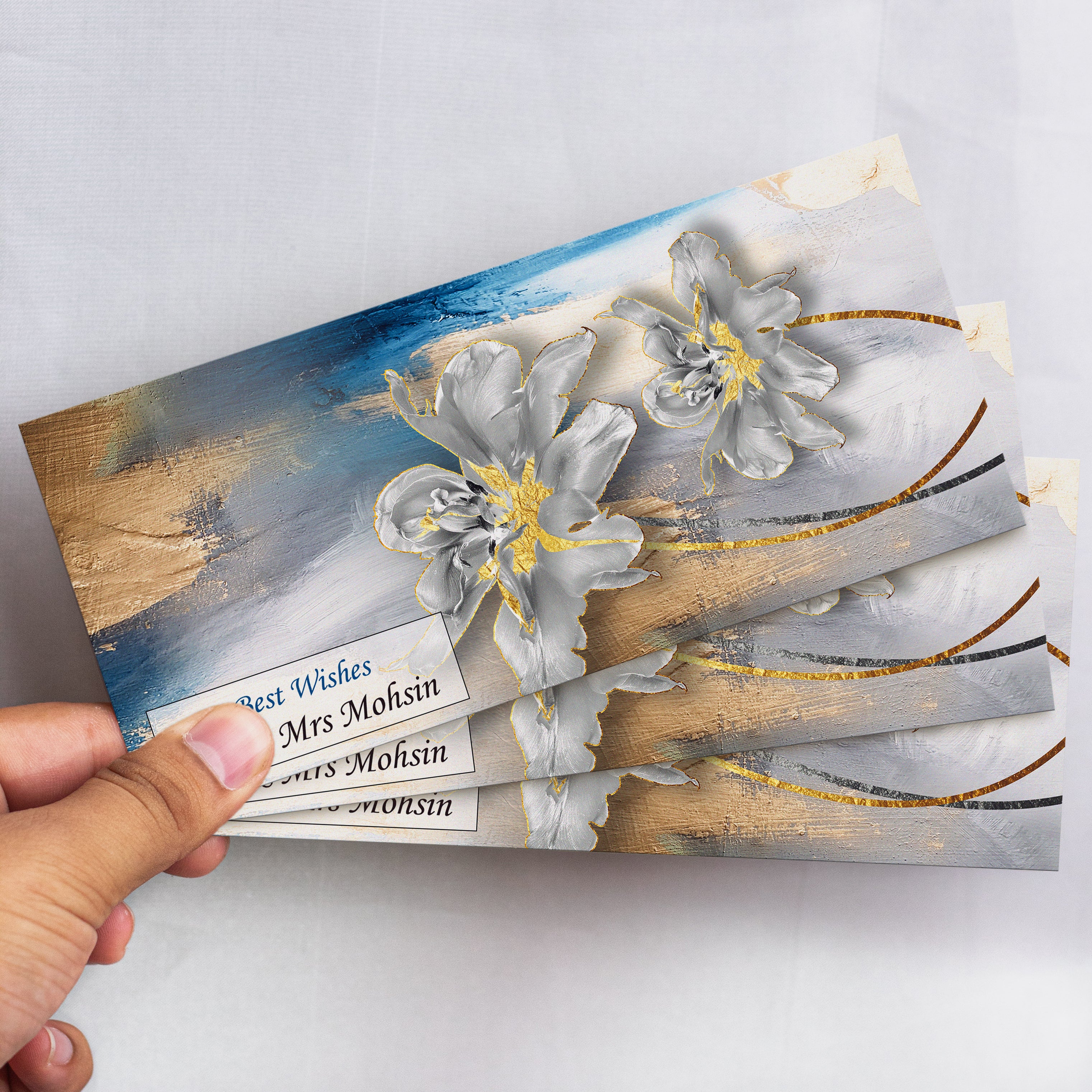Easter Flower  Best Wishes Envelope