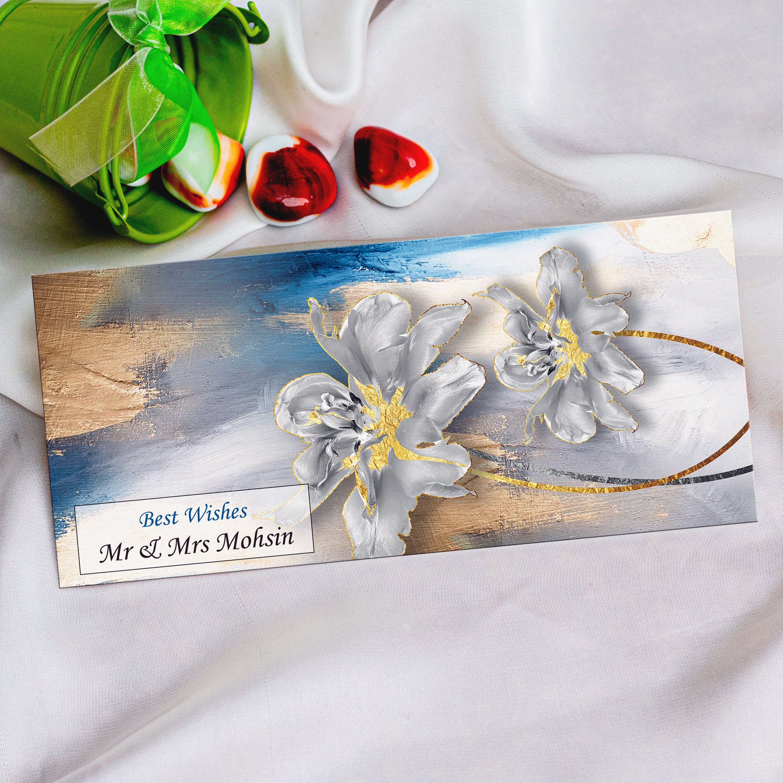 Easter Flower  Best Wishes Envelope