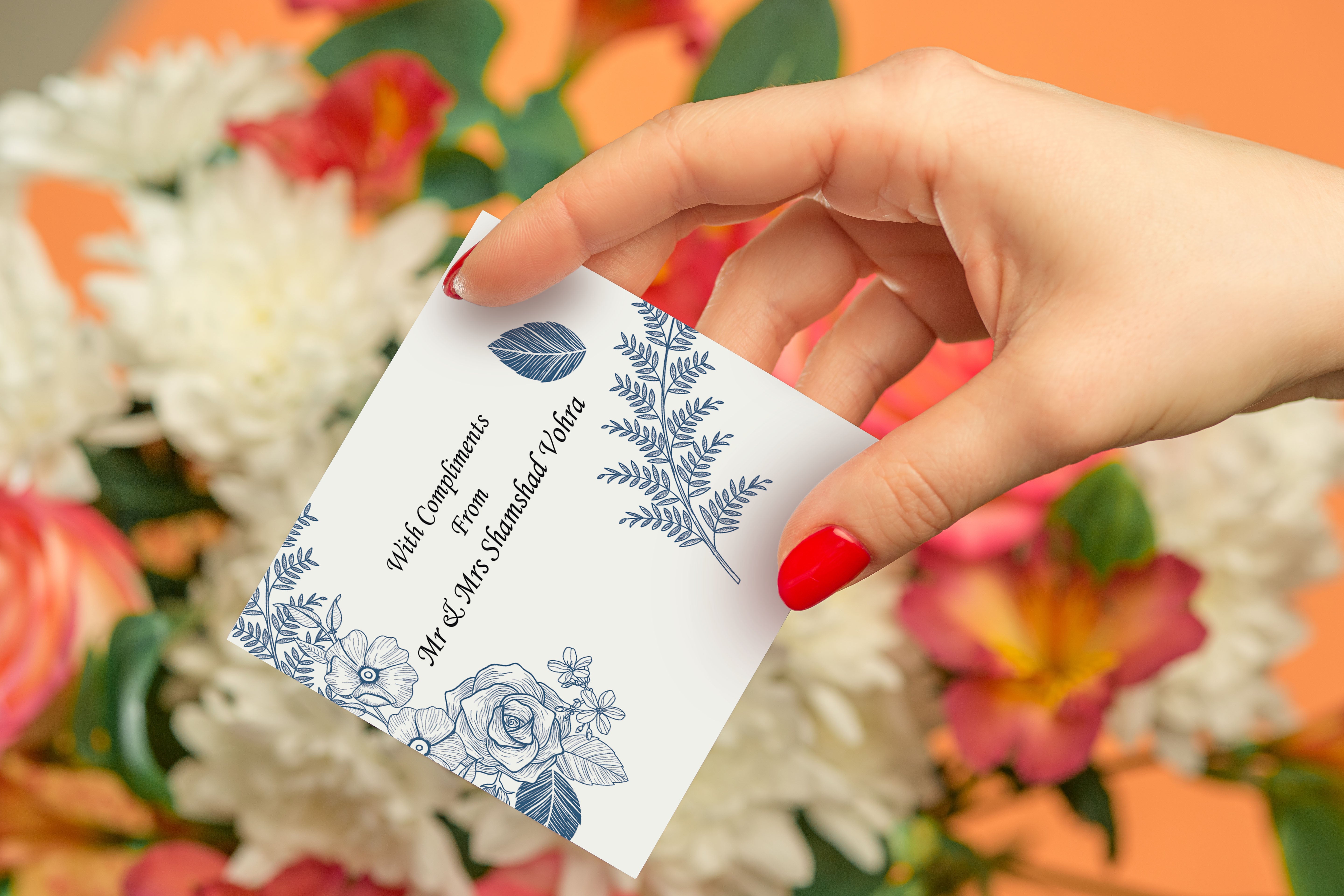 Floral Fusion  Gift Card