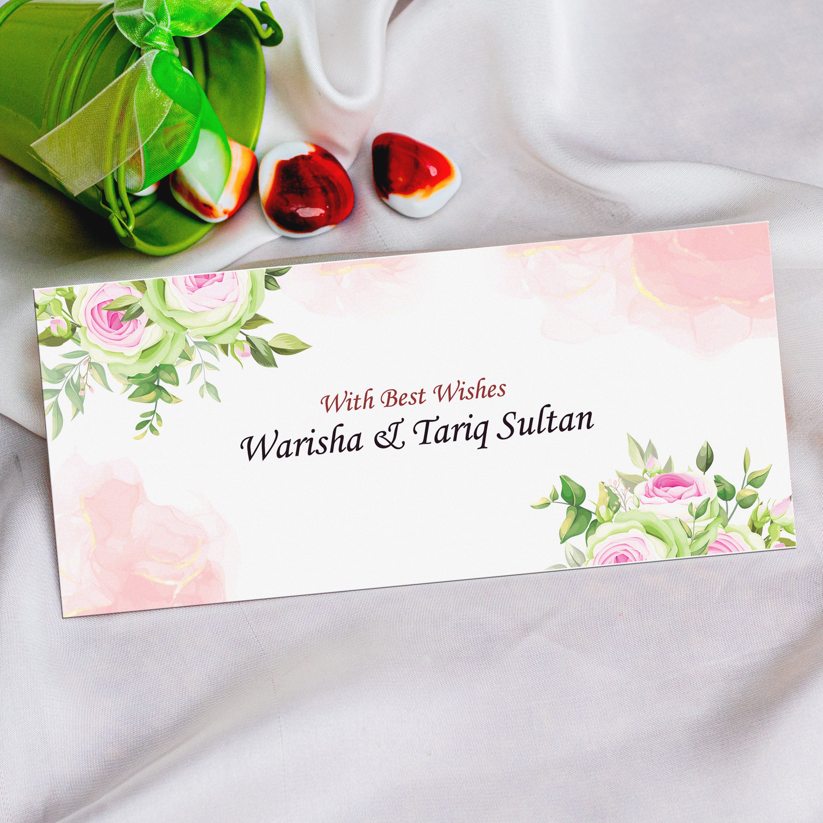 Custom Name Wedding Envelops