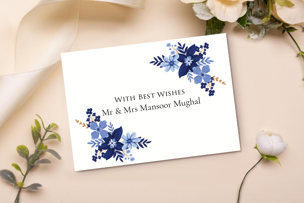 Azure Blossoms Gift Card
