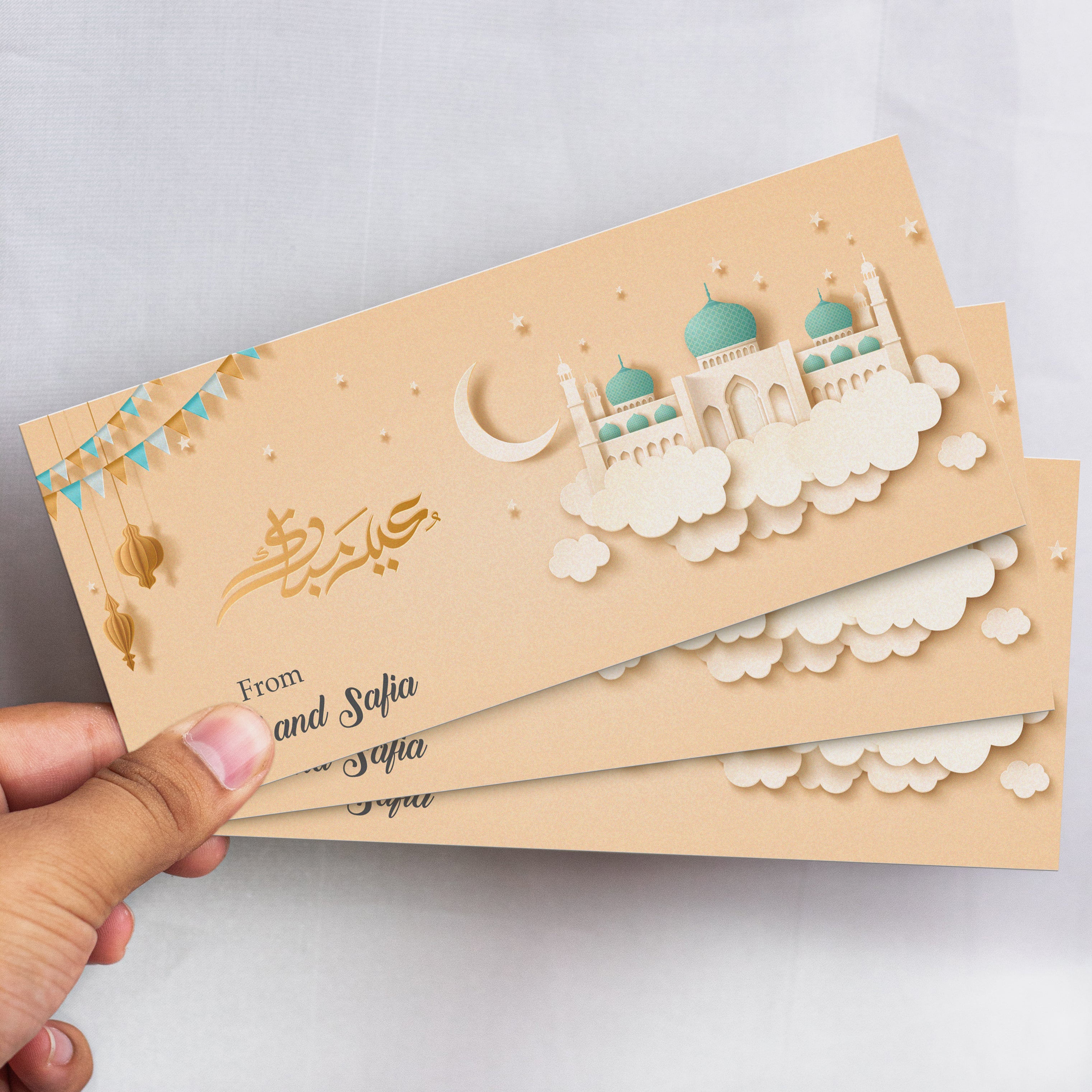 Eid Mubarak Aesthetic Envelope