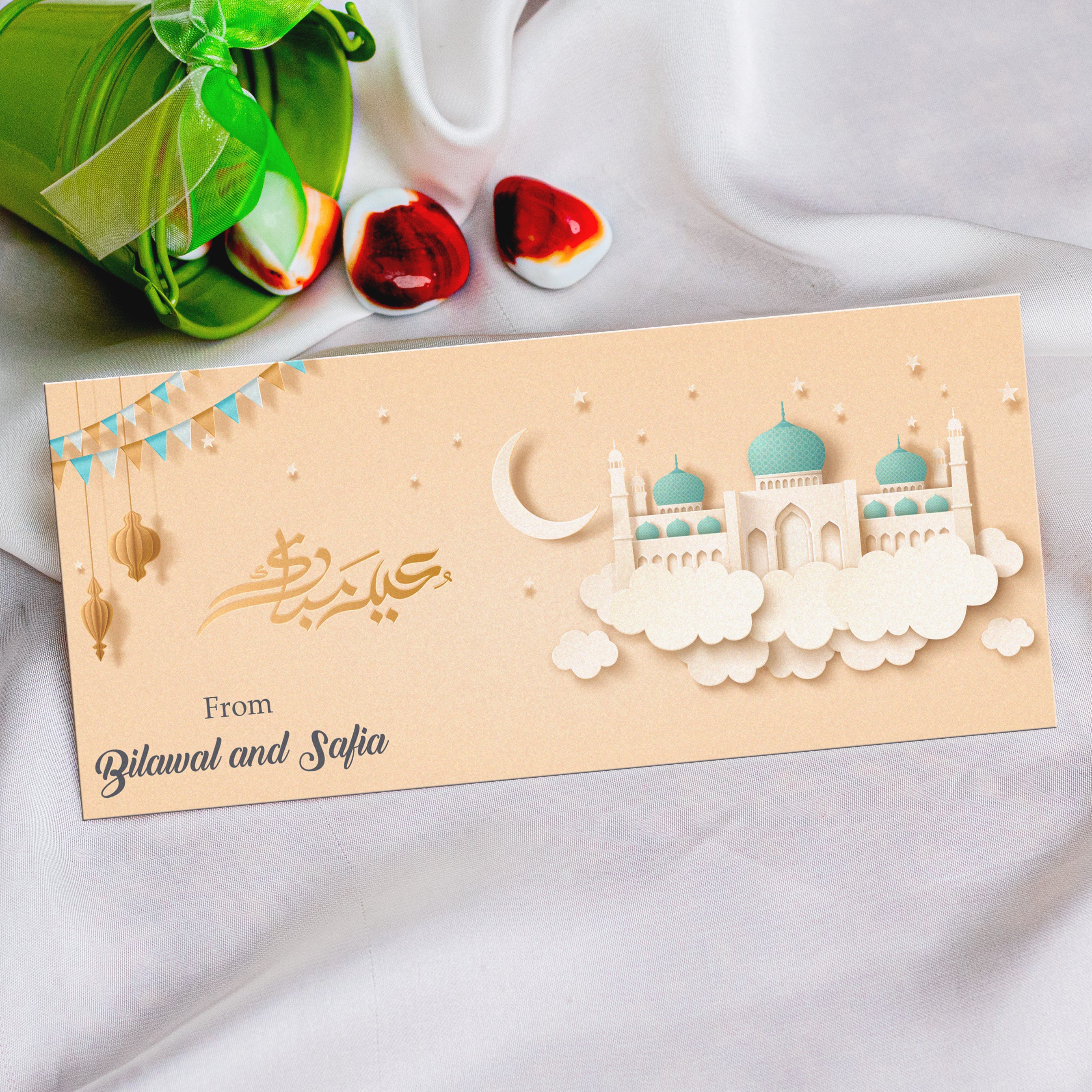 Eid Mubarak Aesthetic Envelope