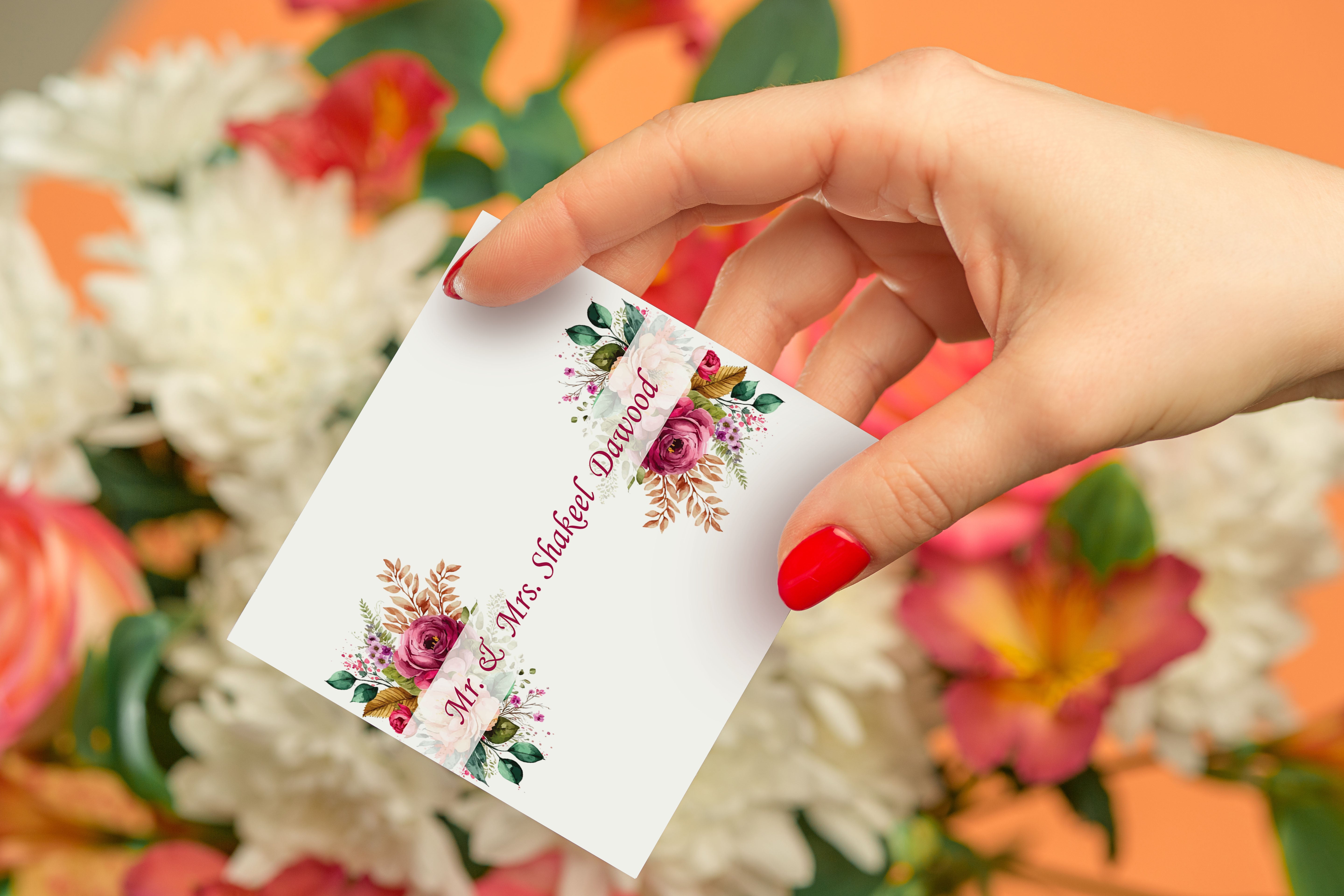 Colorful Bloom Gift Card