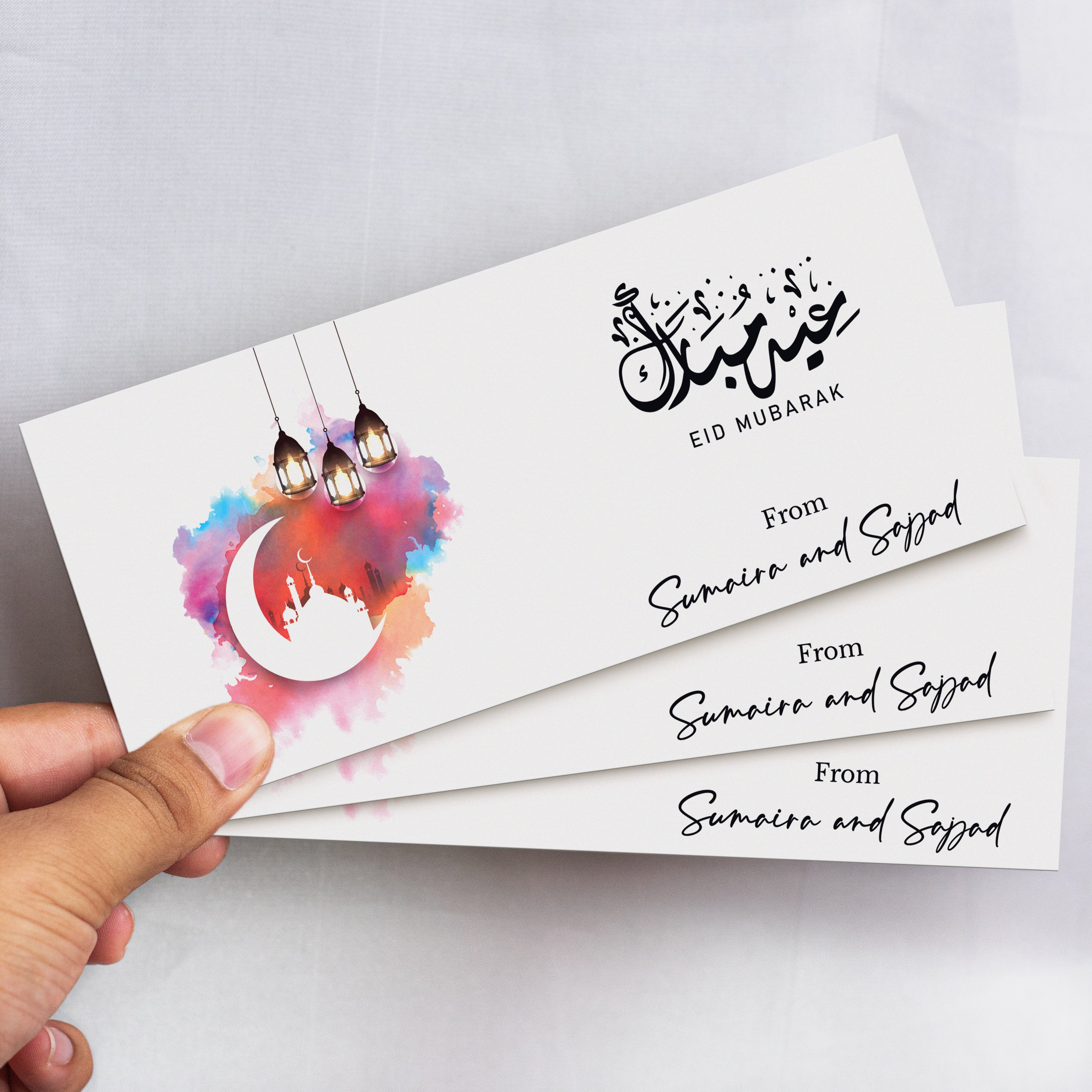Eid Mubarak Printed Envelope