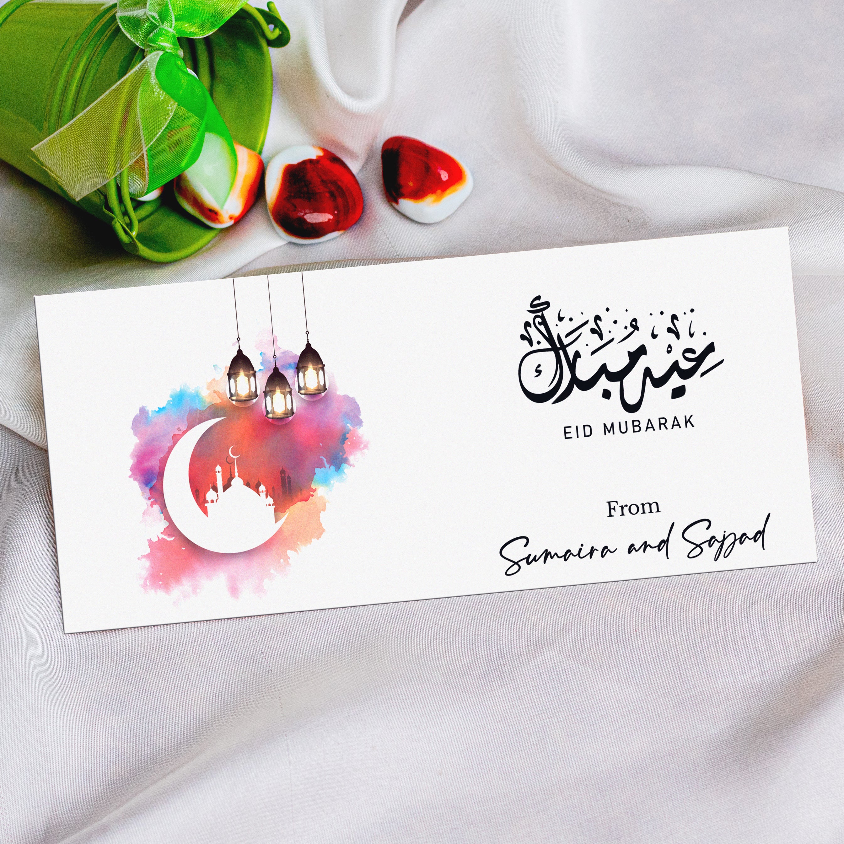 Eid Mubarak Printed Envelope