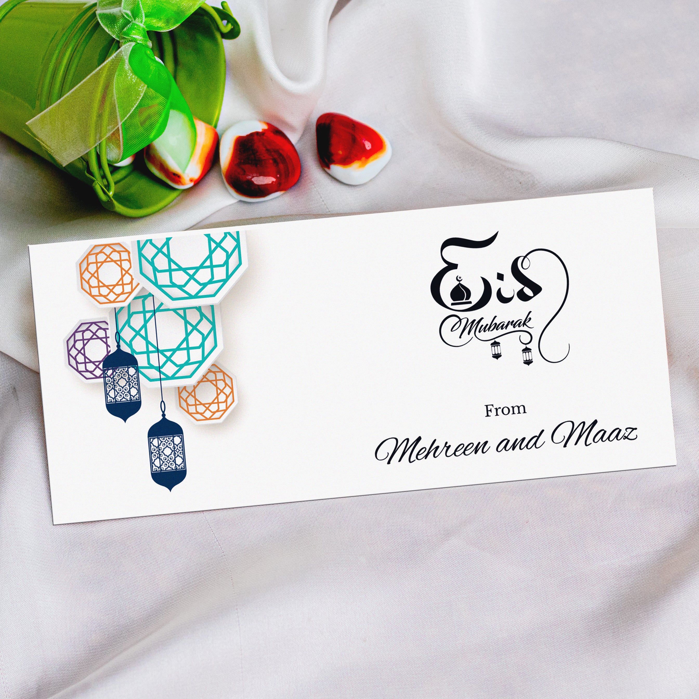 Attractive Printed Eid Mubarak Envelopes