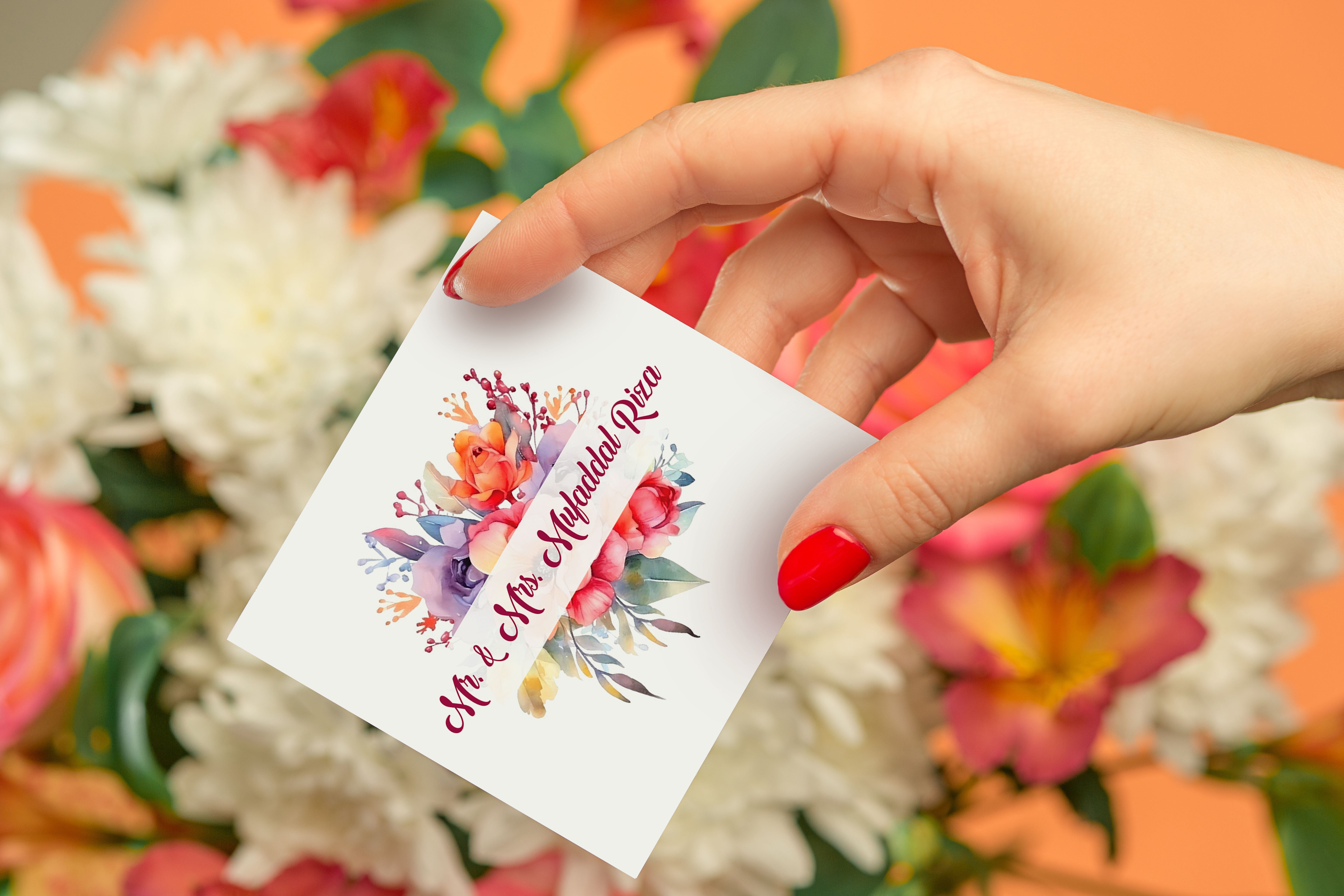 Colorburst Petals Gift Card