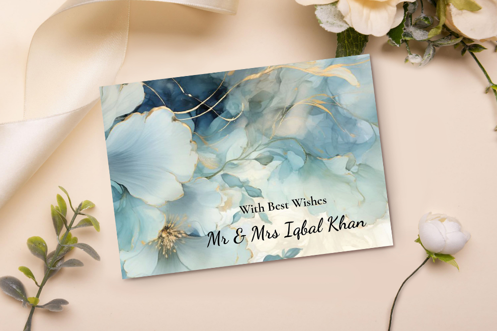 Blue Bloom Gift Card