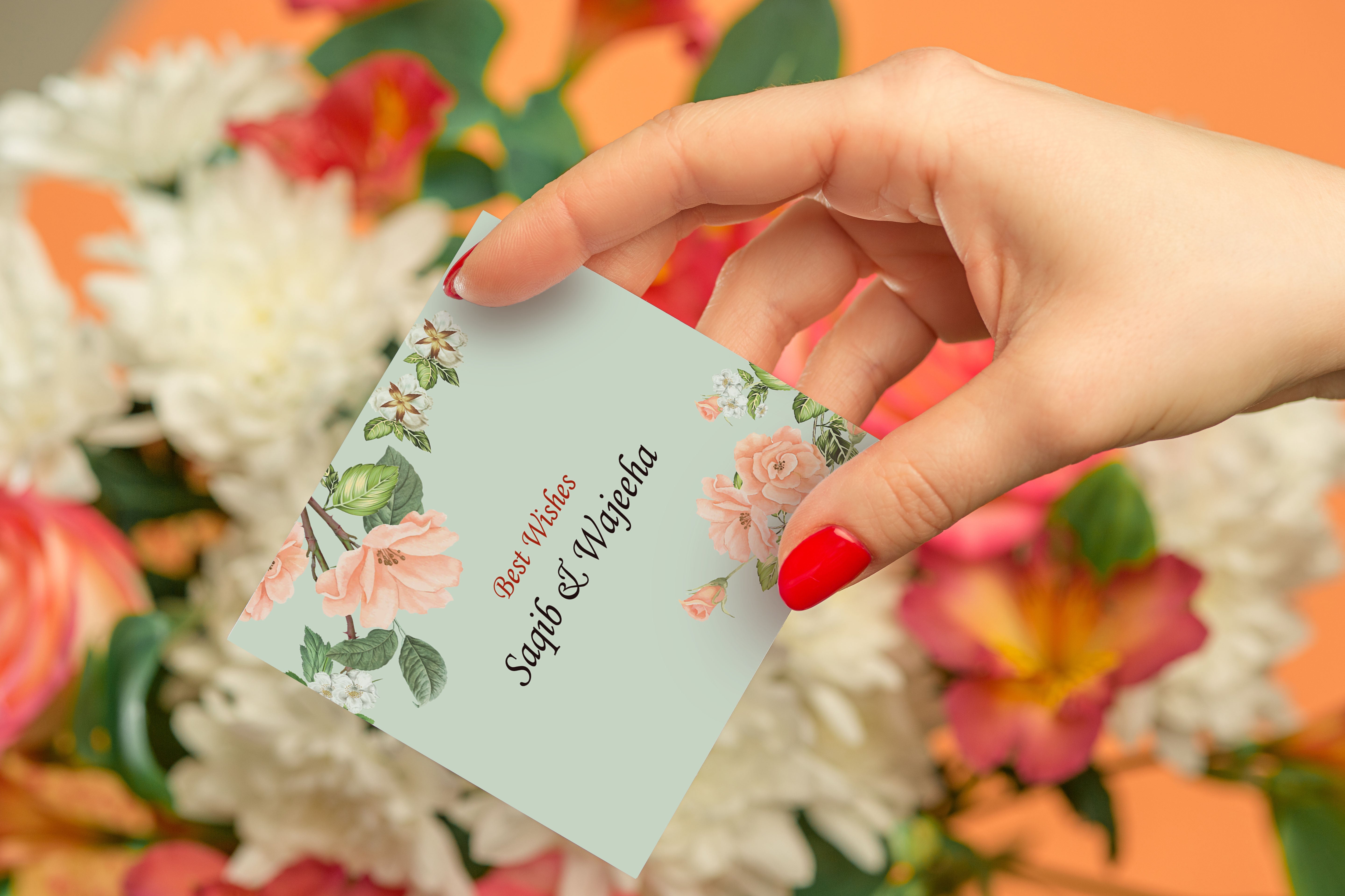 Peach Flower Brunches Gift Card