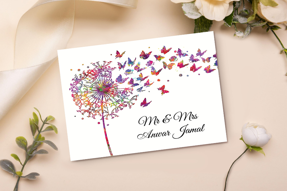 Butterfly Whirl Gift Card