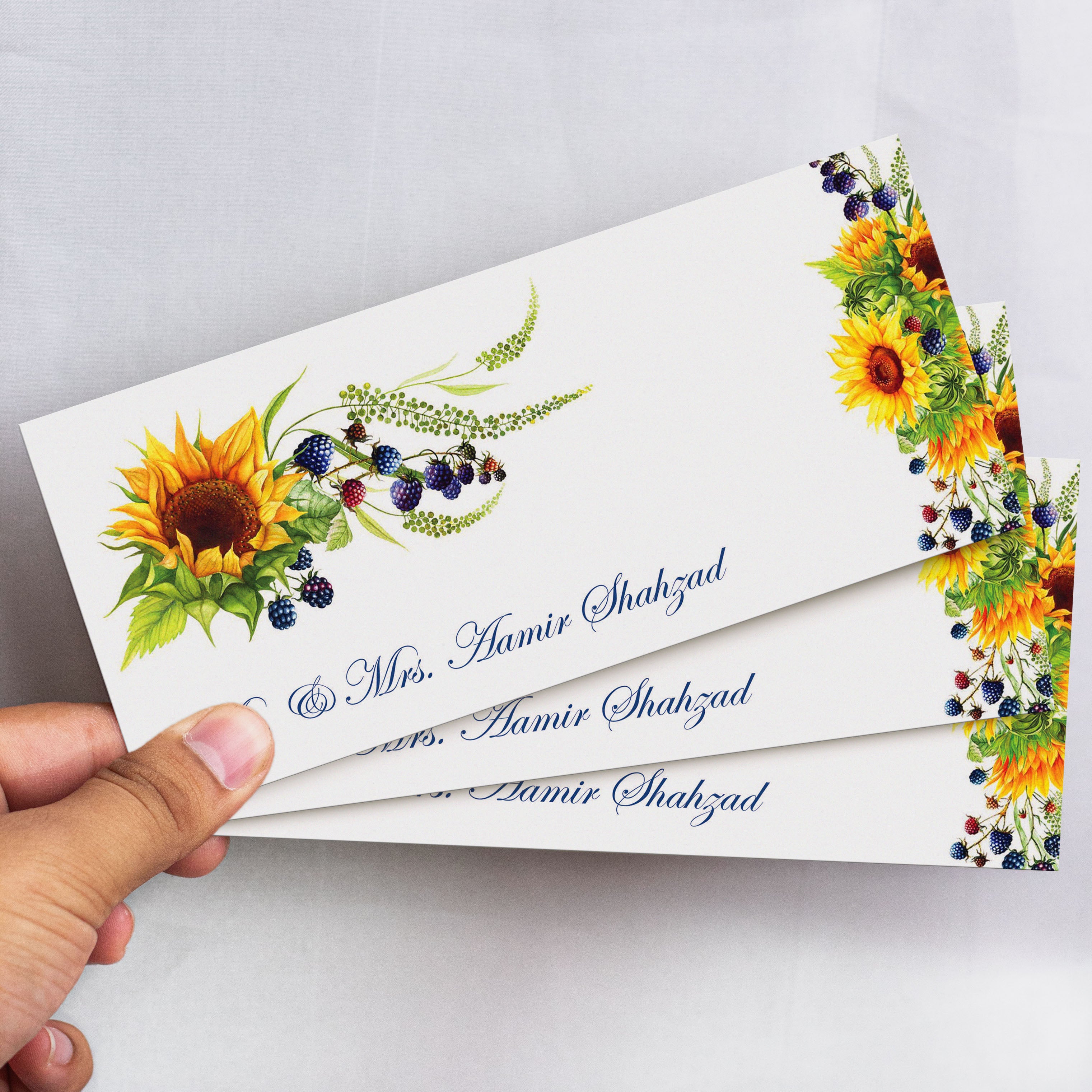 Sunflower Splendor Envelope
