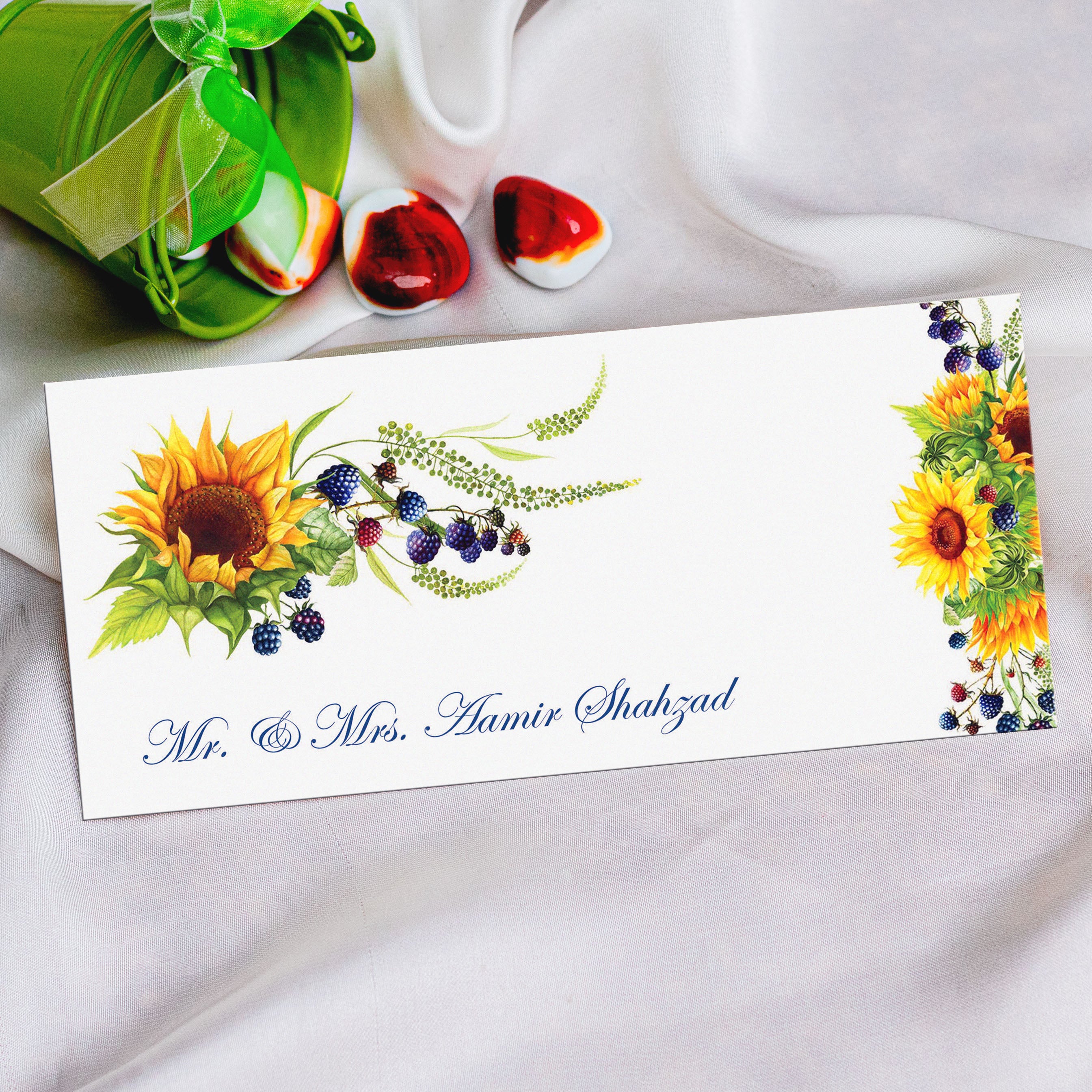 Sunflower Splendor Envelope