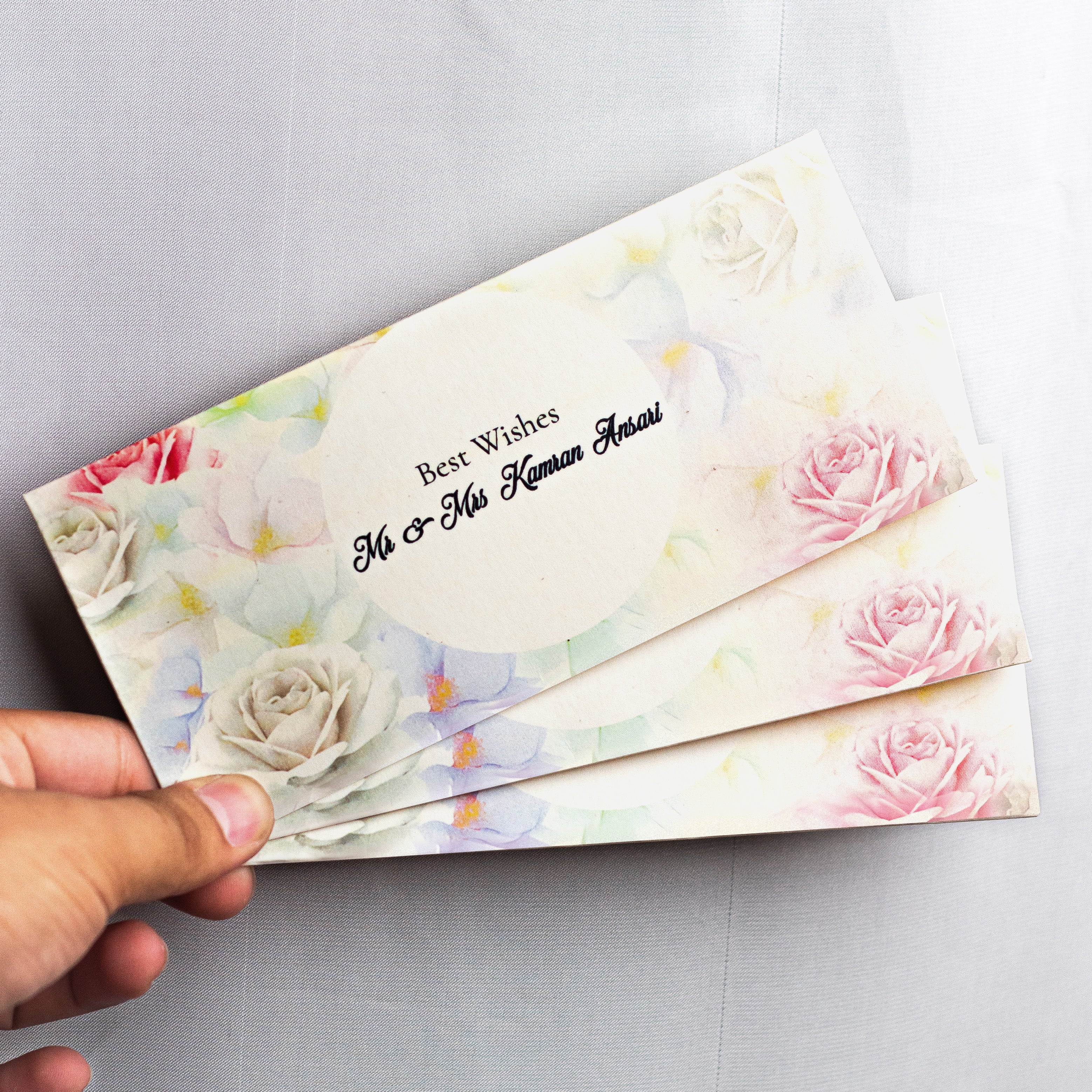 Floral Essence Envelope