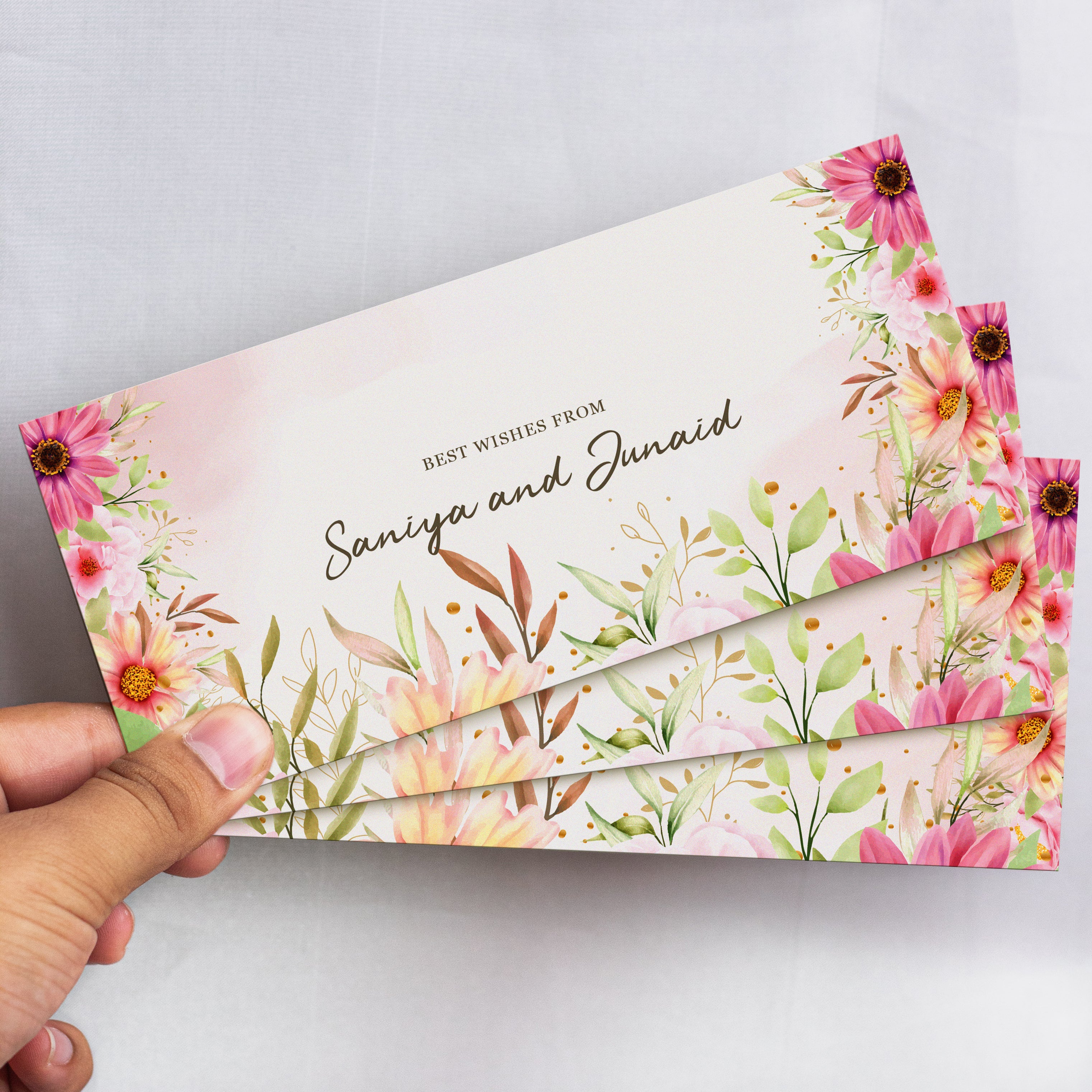 Chrysanthemum Premium Flowers Envelope