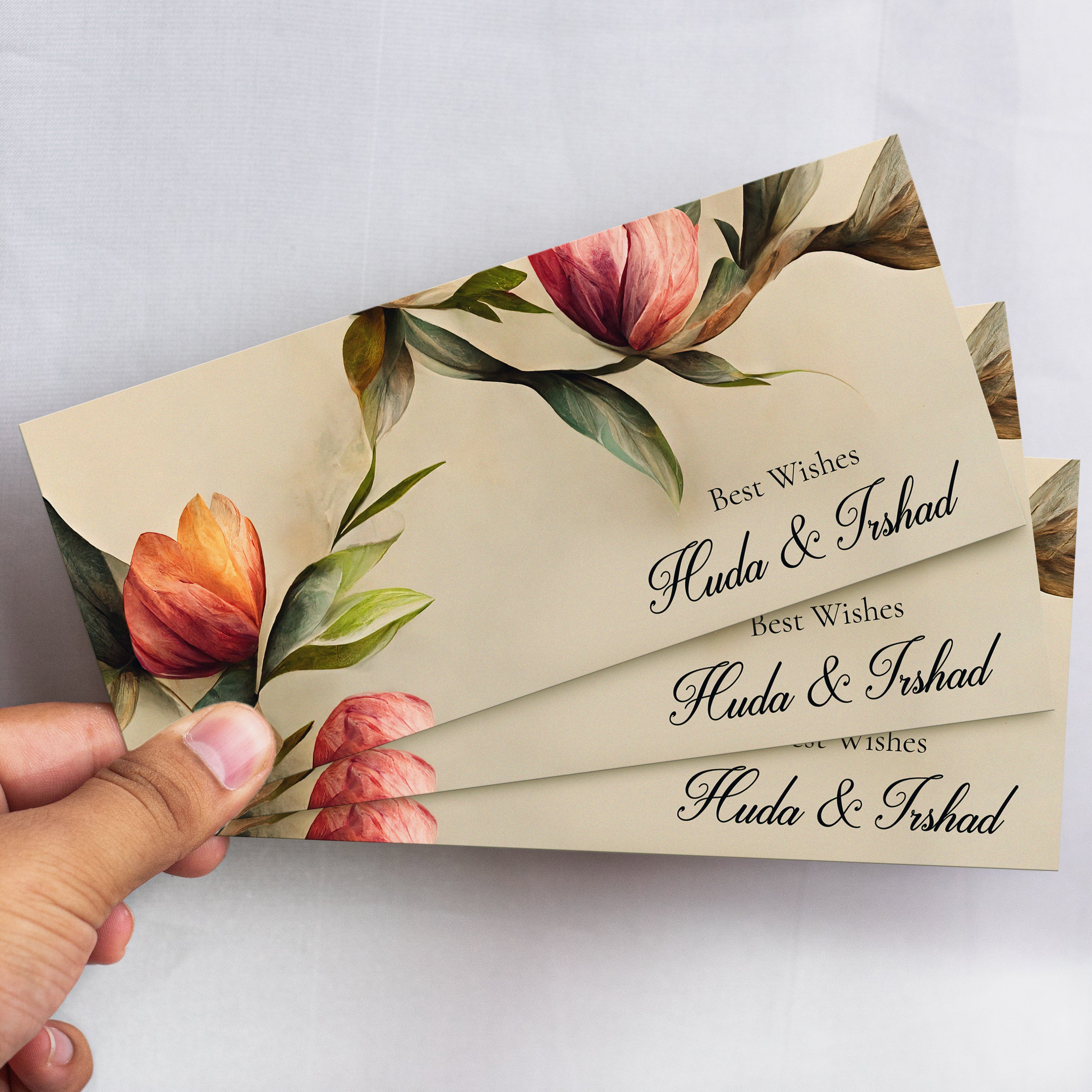 Vivid Blooms Envelope