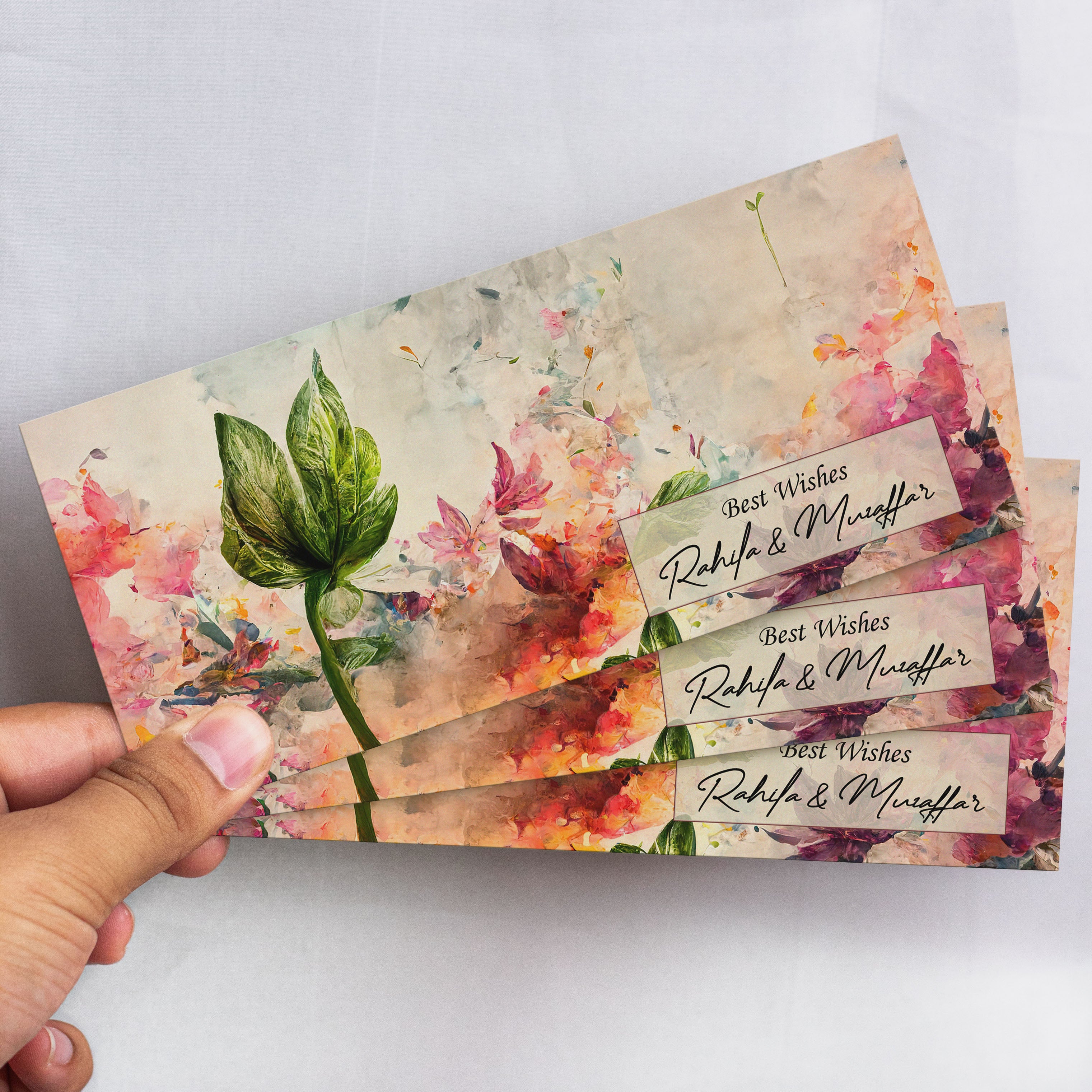 Chromatic Flowers Envelope